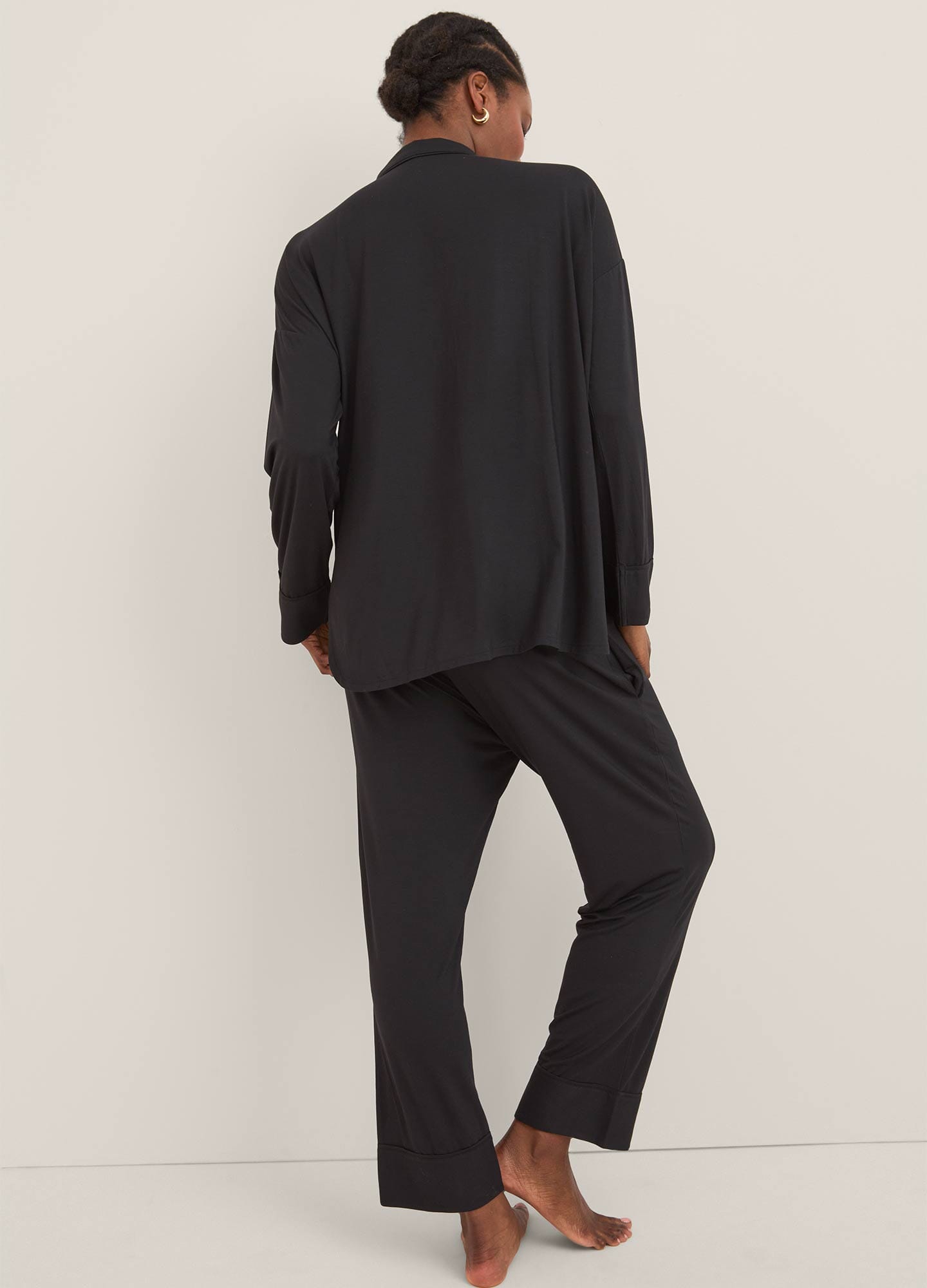 Ultra Soft Jersey Pajama Set for Women - Cozy Sleepwear & Lounge Outfit - Perfect for Nighttime Comfort, Relaxing at Home, and Gift Giving