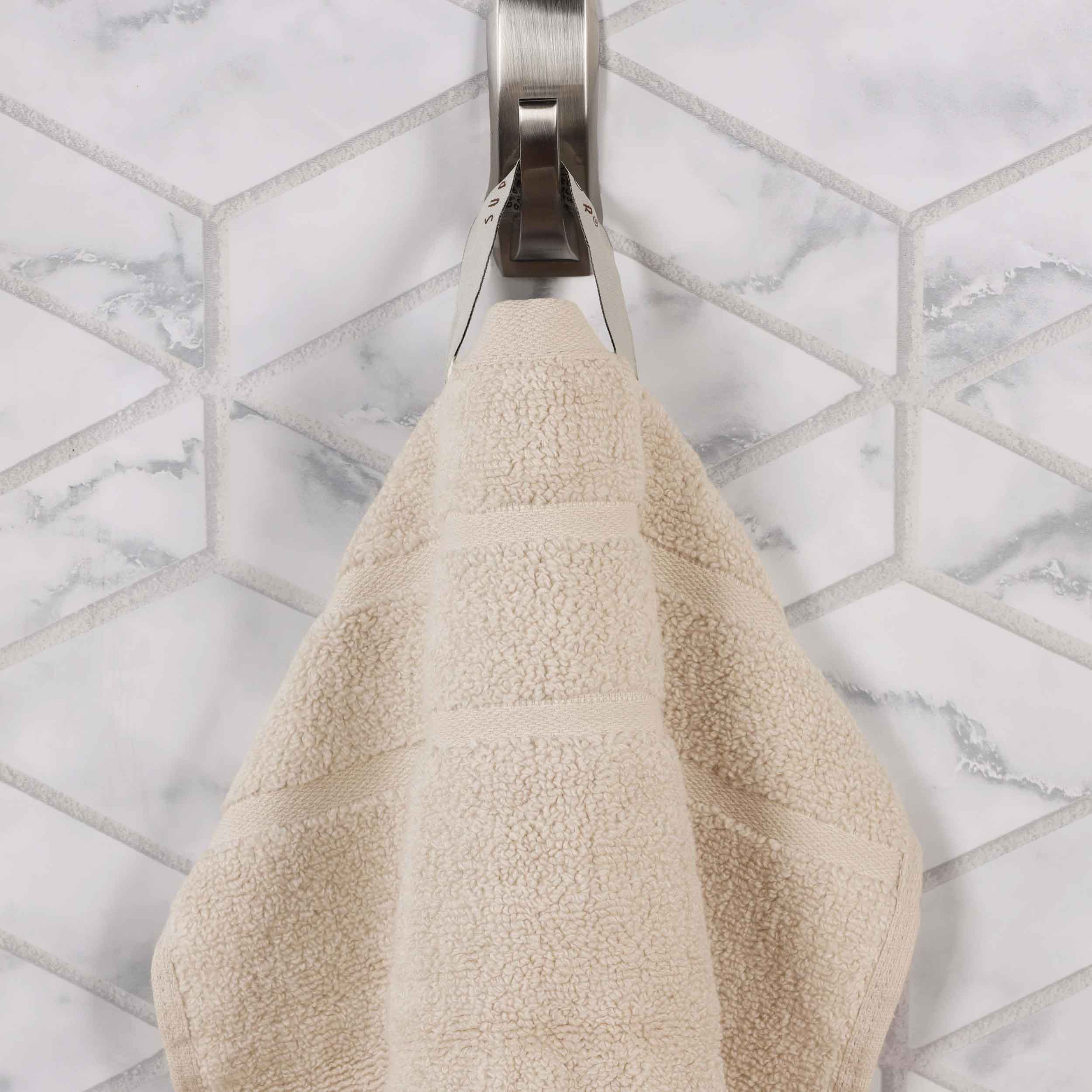 Premium Zero Twist Cotton Waffle Bath Towels - Ultra Soft & Absorbent Honeycomb Weave - Set of 3 for Spa, Bathroom & Beach Use