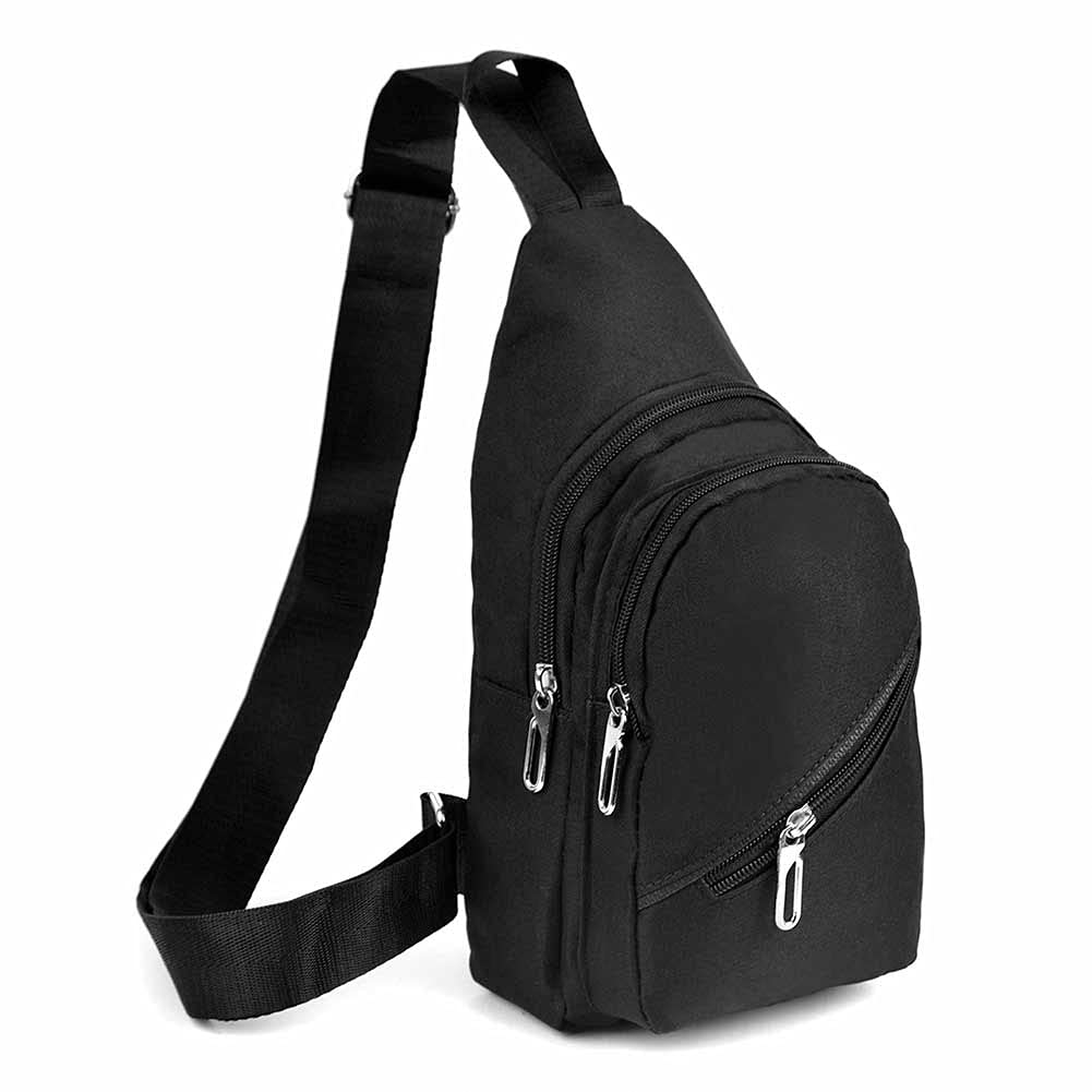 Selini Crossbody Sling Bag - Small Front Pack for Men & Women | Lightweight Travel Waist Pack for Hiking, Running, Gym & Daily Use