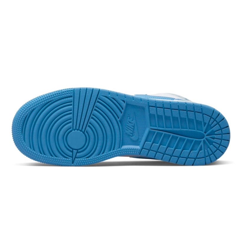 Air Jordan 1 Low GS Sneakers - White & Dutch Blue Basketball Shoes for Girls - Perfect for School, Sports & Casual Wear