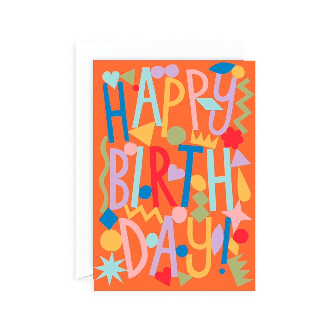 Happy Birthday Greeting Card - Elegant Floral Design with Gold Foil Accents | Perfect for Friends, Family & Coworkers | Birthday Wishes Card for Parties, Celebrations & Special Occasions
