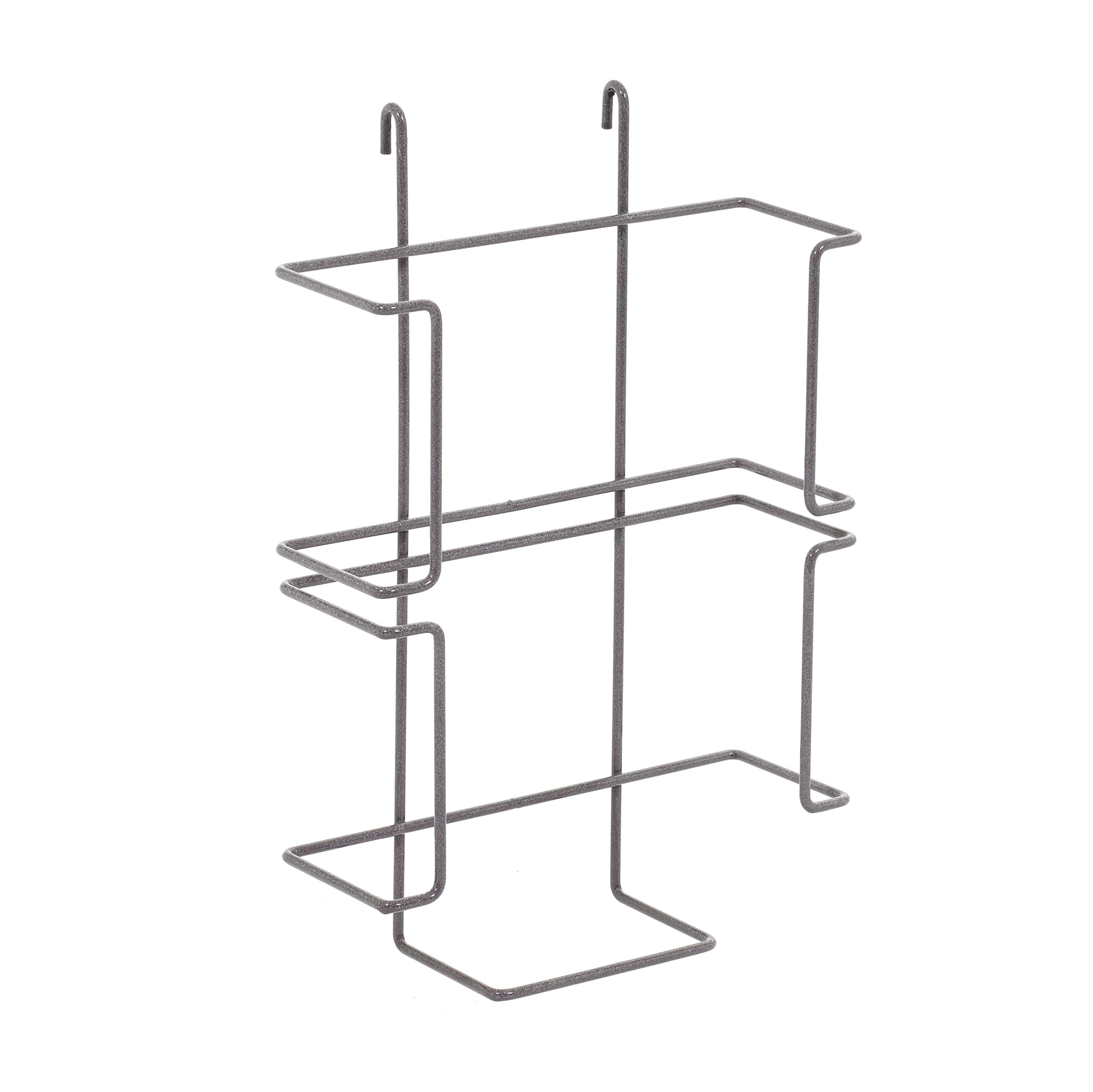 METRO GBHHK4-T Horizontal Triple Glove Box Holder - Compatible with Super Erecta Wire Shelving & SmartWall Wall Shelving - Perfect for Commercial Kitchens, Labs, and Storage Organization