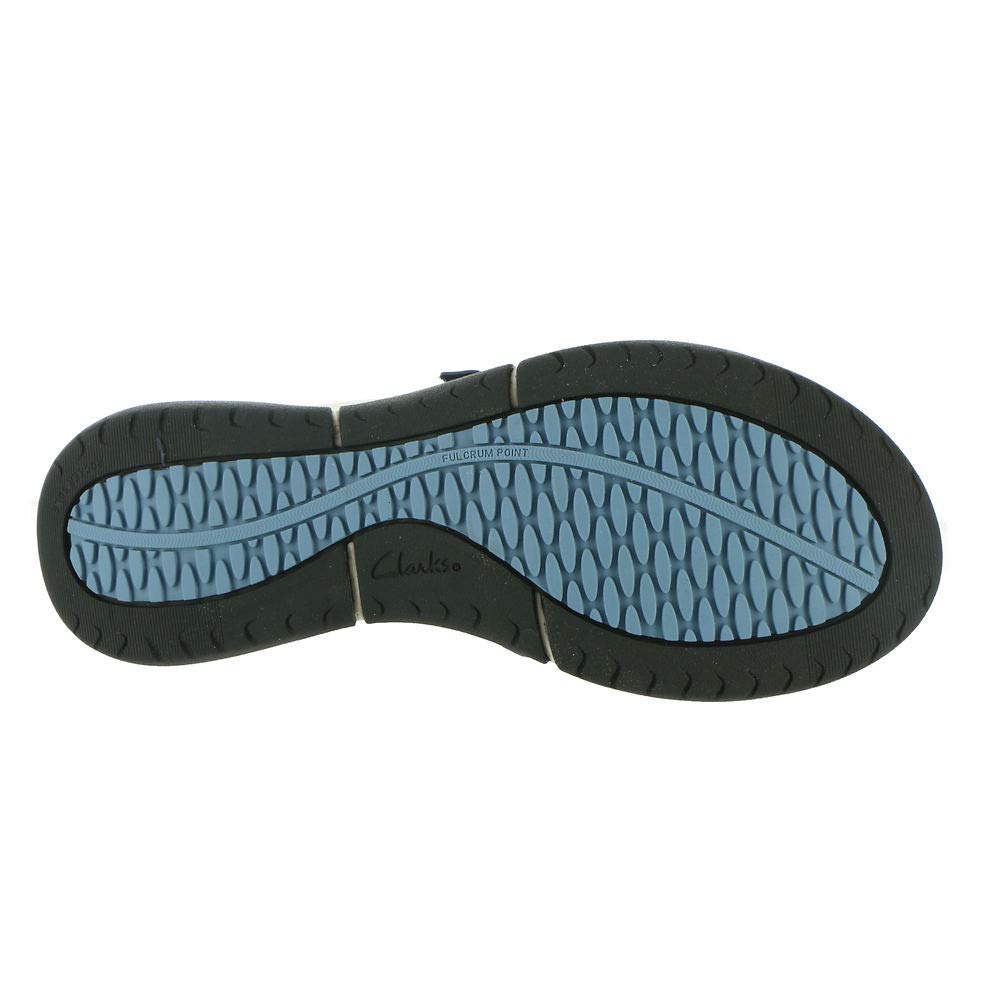 Clarks Women's Wave 2.0 Sea Flip Flop Sandals - Comfortable Beach & Pool Slides for Summer Vacation, Casual Outings