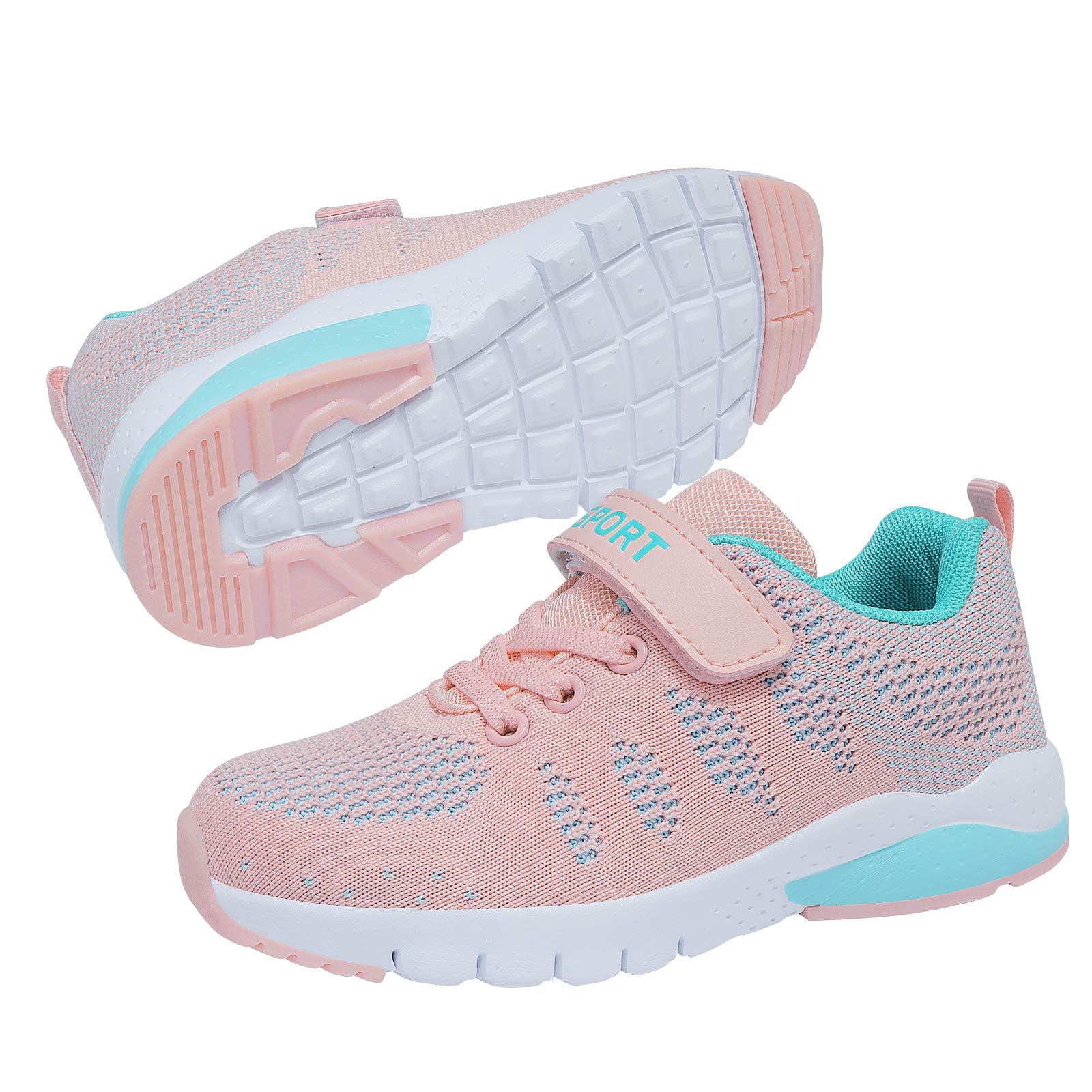 MAYZERO Kids Tennis Shoes - Breathable Lightweight Running & Walking Sneakers for Boys and Girls - Perfect for School, Sports, and Outdoor Activities