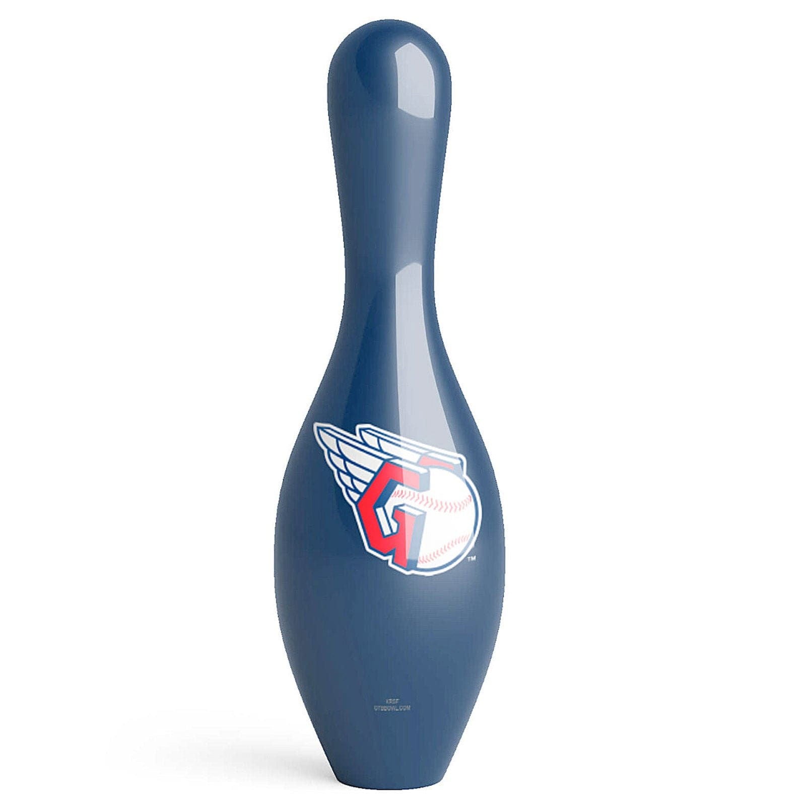 KR Strikeforce Cleveland Guardians Bowling Pin - Official MLB Team Merchandise for Bowling Enthusiasts | Perfect for Game Room Decor, Sports Bars, and Bowling Alley Displays