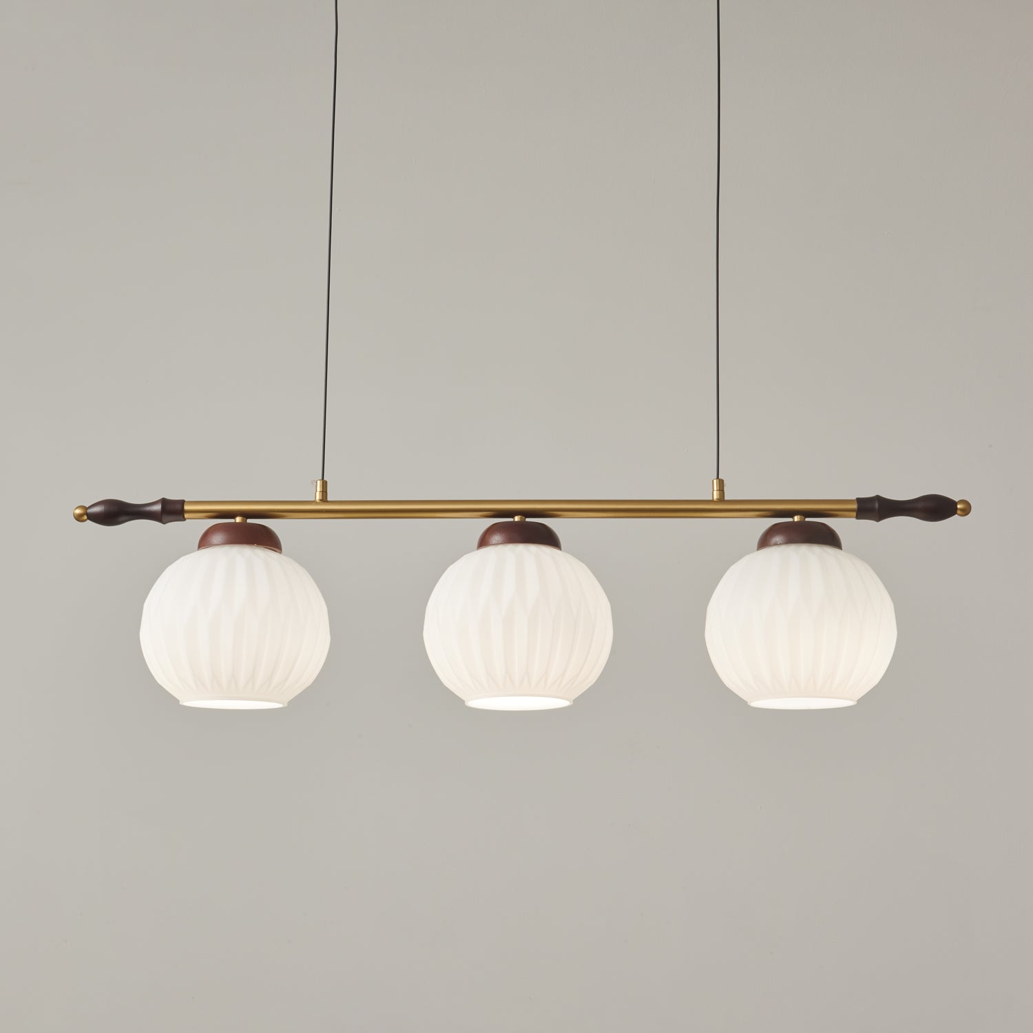 Florentis Island Pendant Light - Modern Hanging Chandelier for Kitchen, Dining Room & Living Room - Stylish Ceiling Lighting Fixture with Adjustable Height