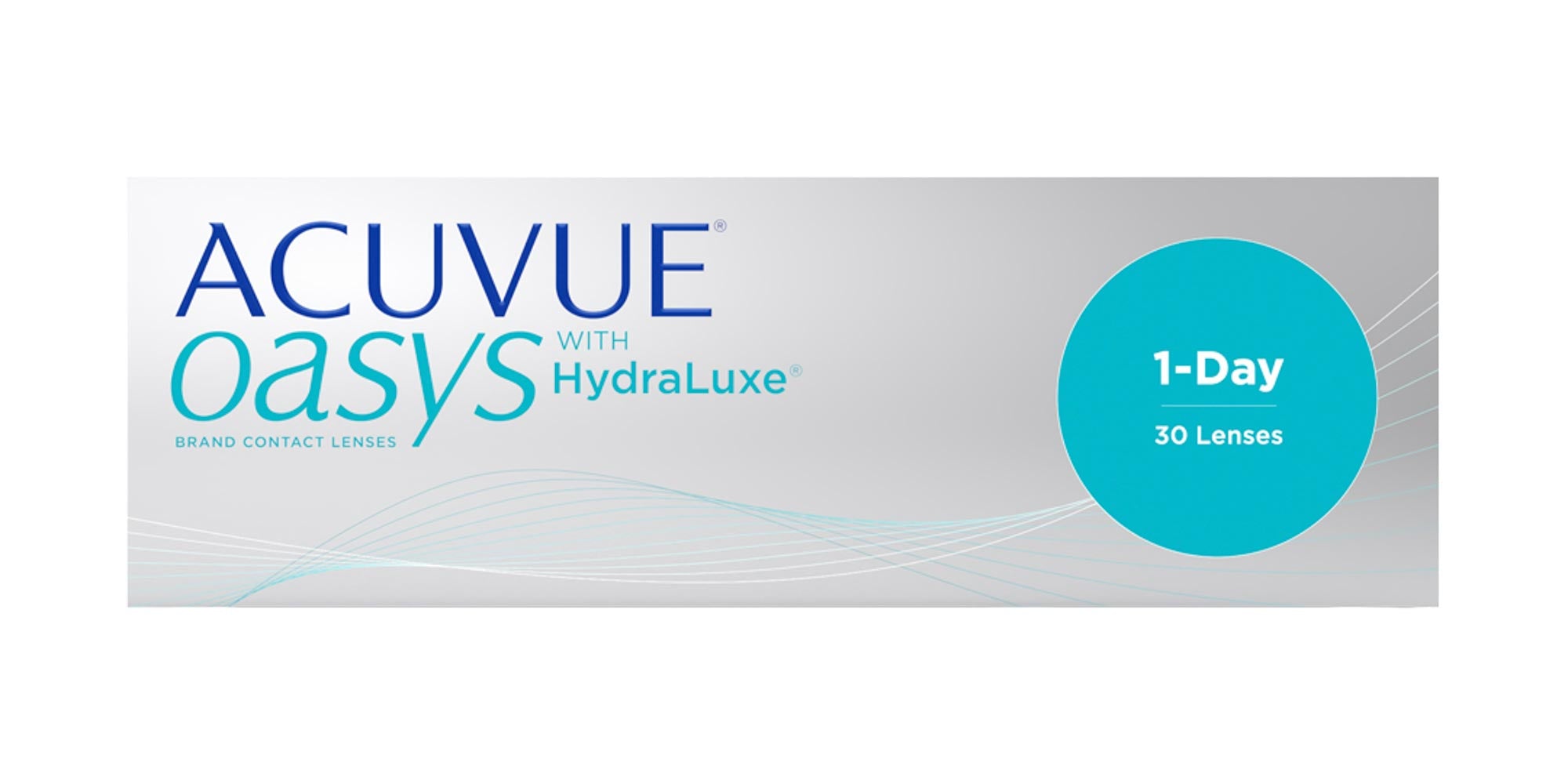 Acuvue Oasys 1-Day Contact Lenses with HydraLuxe Technology for All-Day Comfort - Perfect for Work, Travel & Active Lifestyles