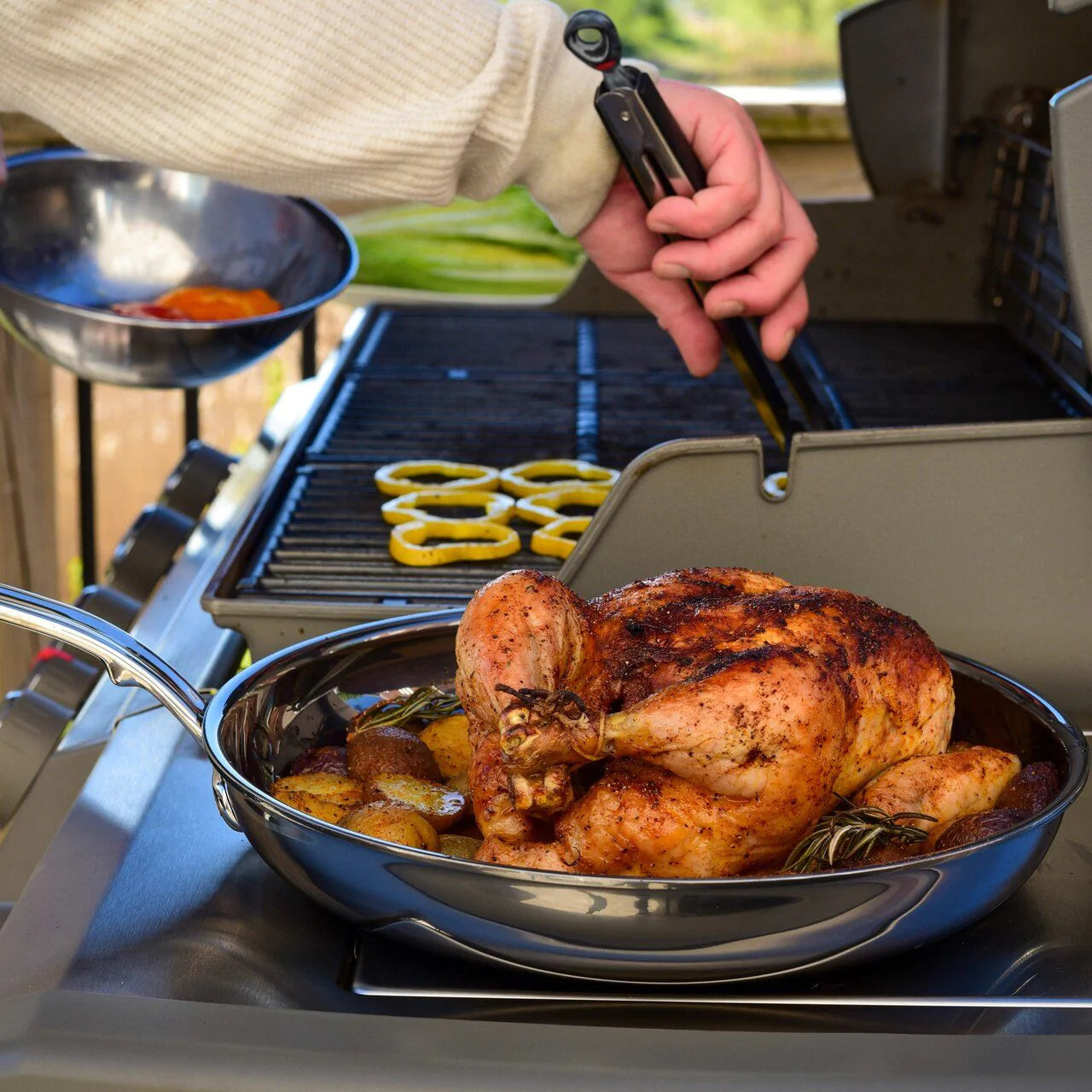 Hestan Nanobond Nonstick Skillet - 11 Inch Professional Frying Pan, PFOA-Free Ceramic Coating, Oven Safe to 500°F, Perfect for Searing, Sautéing & Frying - Ideal for Home Kitchen & Restaurant Use