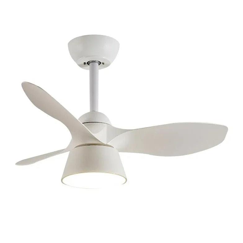 3-Blade Modern Ceiling Fan with LED Light - Energy Efficient Quiet Cooling for Bedroom, Living Room & Office