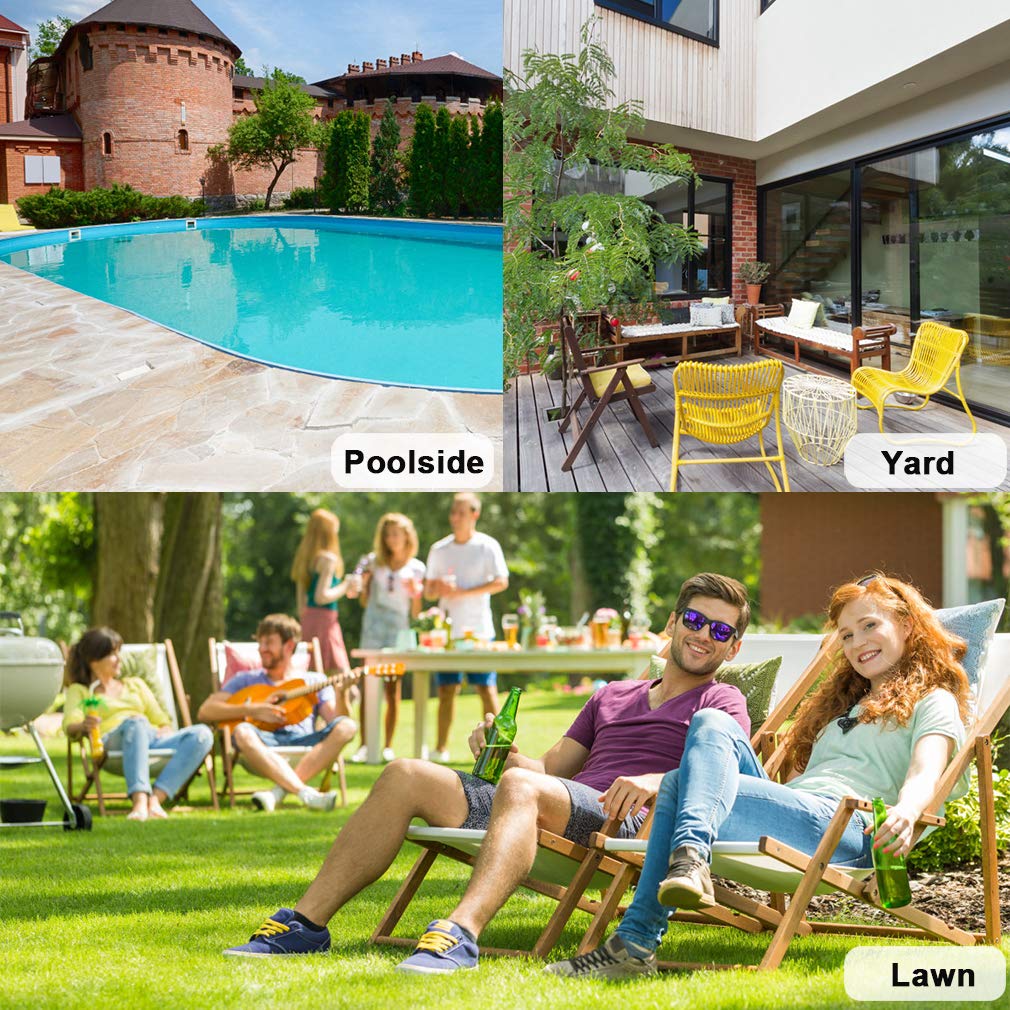 **FDW 3-Piece Patio Furniture Set - Outdoor Rattan Bistro Chairs & Table, Black Wicker Conversation Set for Backyard, Porch, Poolside, Lawn & Garden - Perfect for Relaxing, Dining & Entertaining**