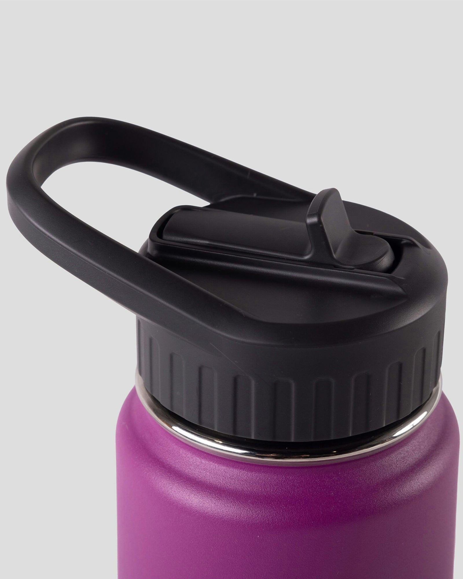 Insulated Stainless Steel Straw Lid Water Bottle 710ml (24oz) - Leakproof & BPA-Free - Perfect for Gym, Hiking, Travel & Outdoor Activities