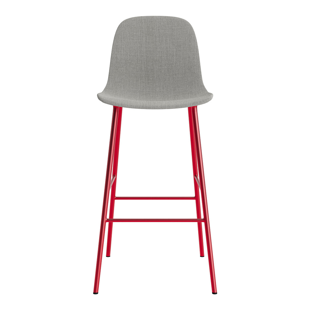 Stylish Form Bar Chair - Fully Upholstered Counter Stool for Kitchen Island, Breakfast Nook & Home Bar - Comfortable Modern Seating for Dining & Entertaining