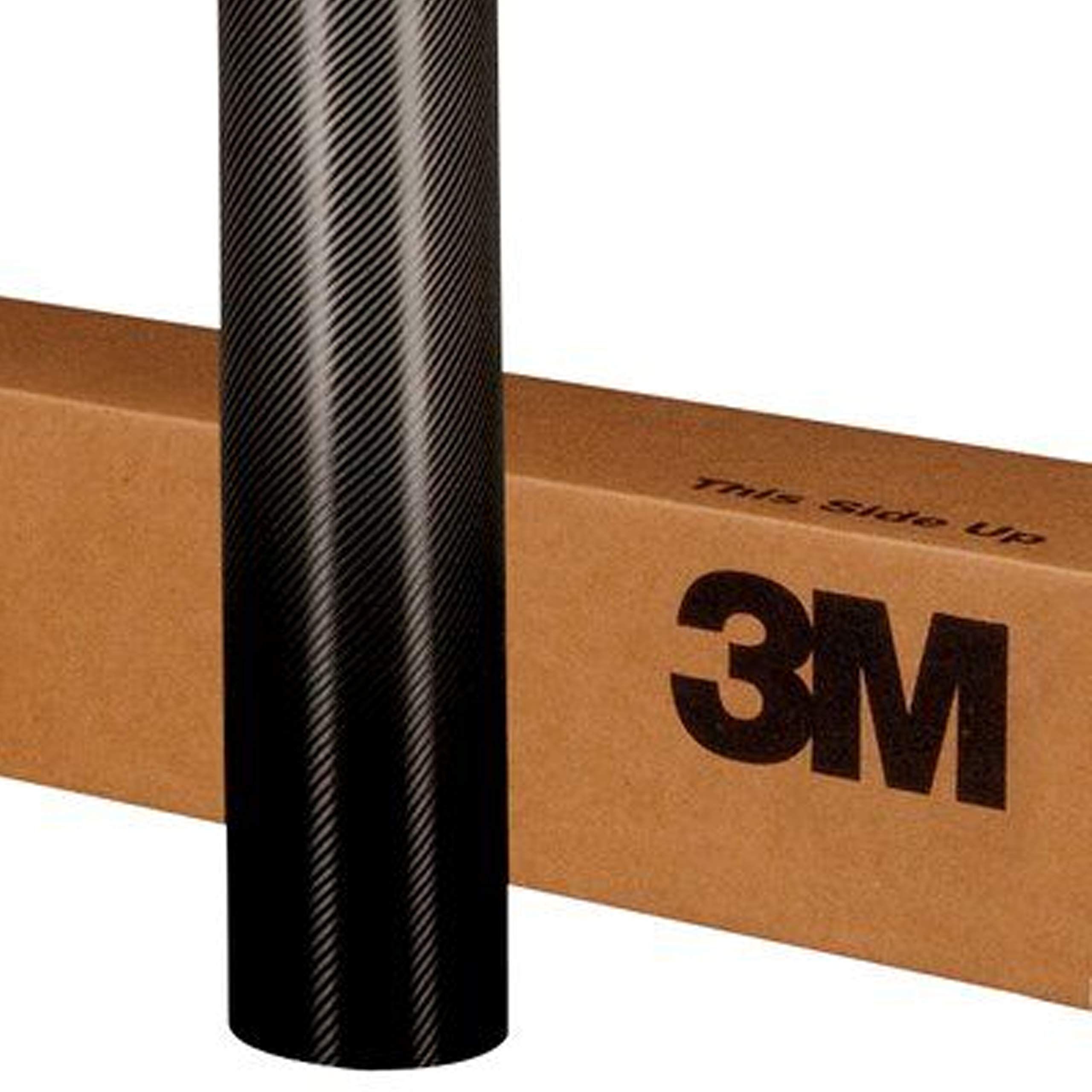 3M 1080 CF12 Black Carbon Fiber Vinyl Wrap 60