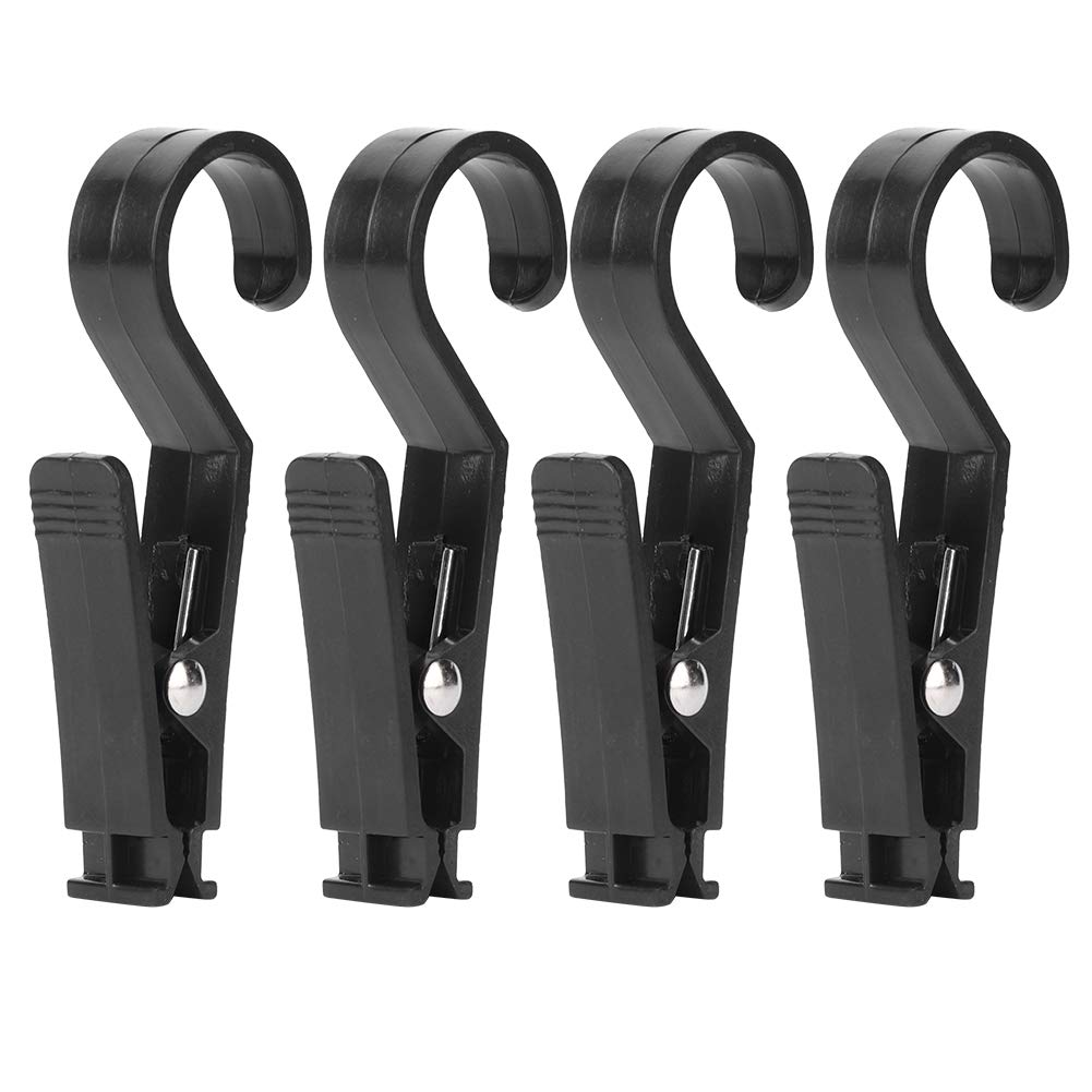 Naroote PP Tent Hook Clips - Durable Hanging Hooks for Strollers, Furniture & Home Use
