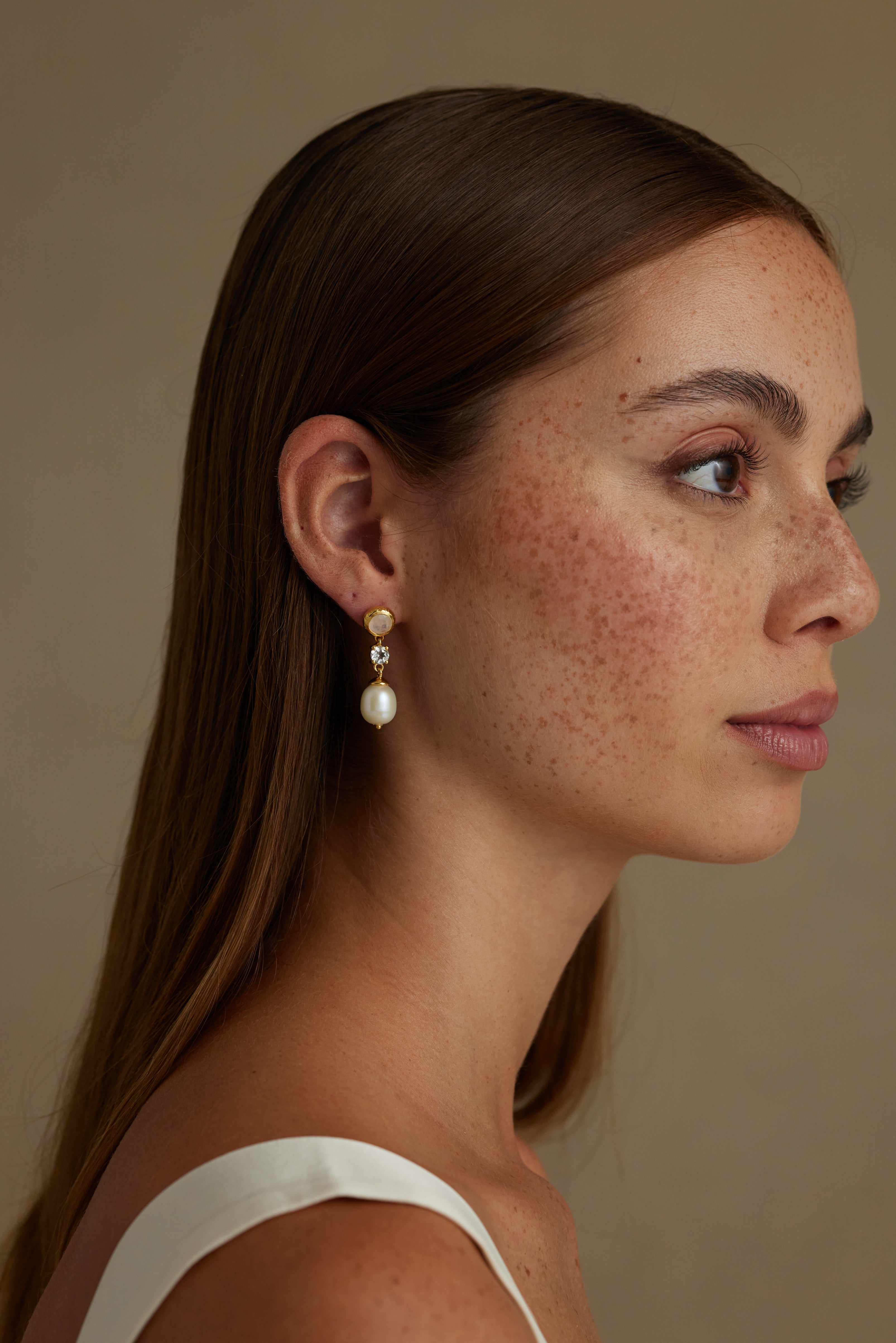 Daphne Gold Earrings for Women - 14K Solid Gold Hoop Earrings, Hypoallergenic & Tarnish-Free - Perfect for Everyday Wear, Parties & Gifts