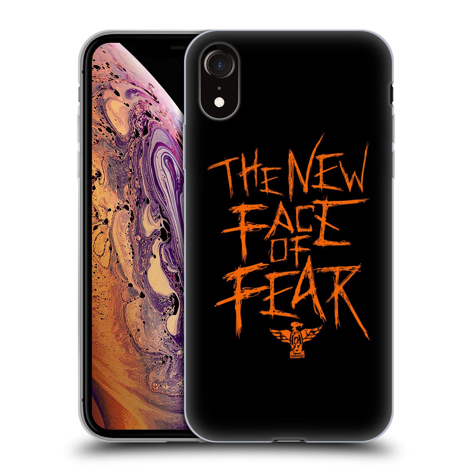 Officially Licensed WWE Face of Fear Bray Wyatt Soft Gel Phone Case for Apple iPhone XR - Durable Protection with Unique Wrestling Design, Perfect for WWE Fans and iPhone Users