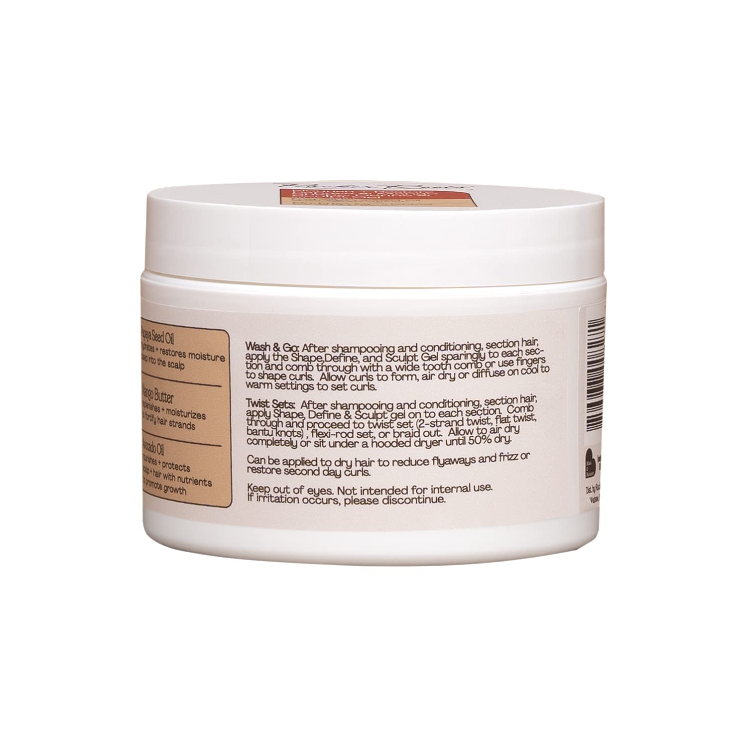 Rucker Roots Nourish & Restore Hair Mask with Papaya & Mango - Deep Conditioning Treatment for Natural Hair - Perfect for Wash Day & Mother's Day Gift Set