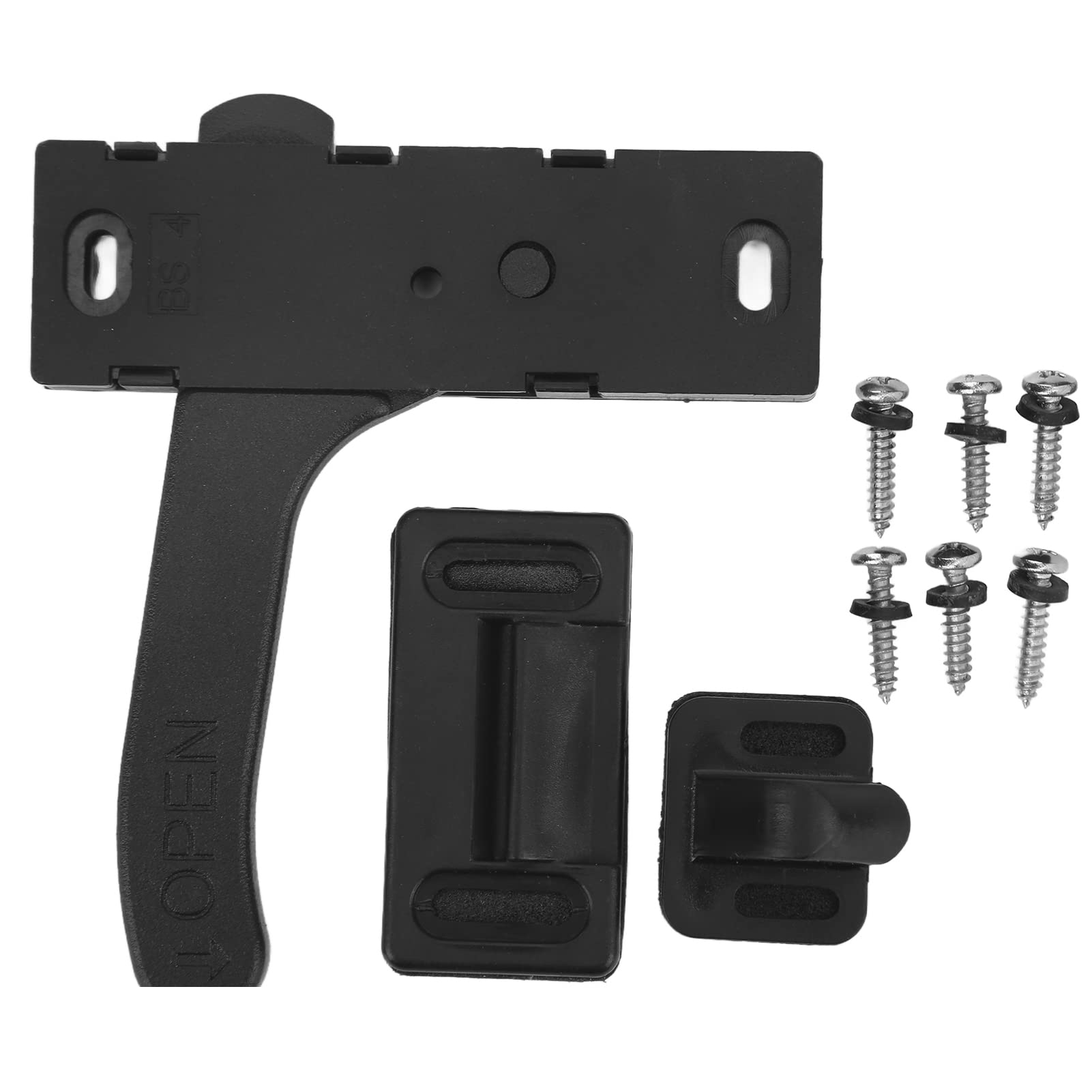 Yctze Zinc Alloy Screen Door Latch Handle Kit - Right Hand Screen Lock for Motorhome, Travel Trailer & RV - Secure Entry for Outdoor Adventures & Camping Trips