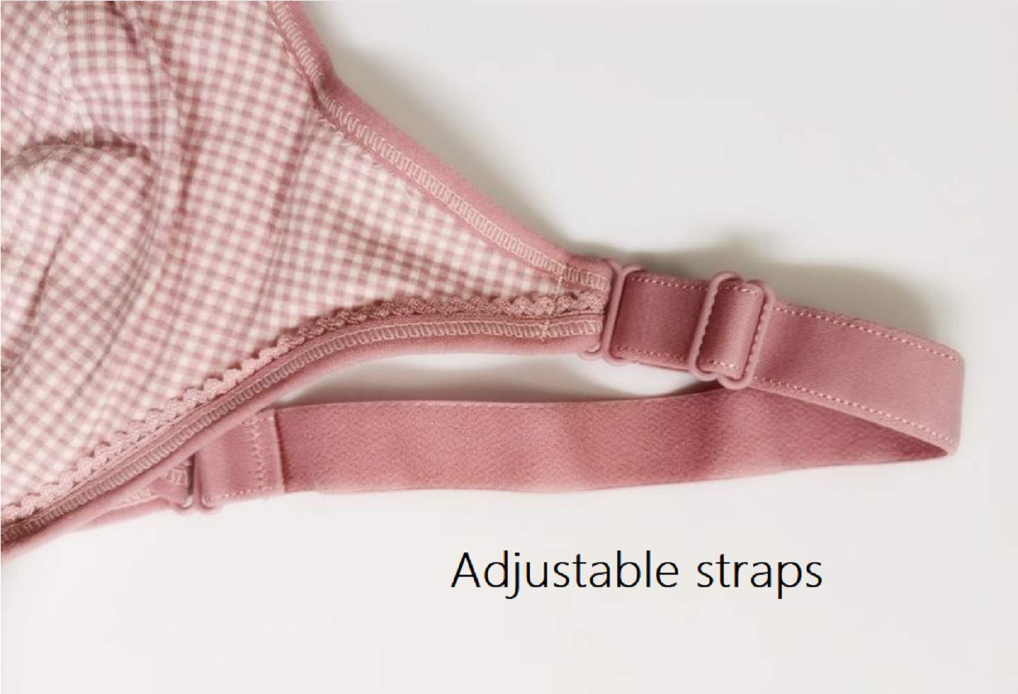Plus Size Cotton Bras for Women - Adjustable Straps & Seamless U-Back Design - Comfortable Big Girl Underwear for Middle-Aged & Elderly - Perfect for Daily Wear, Work & Relaxation