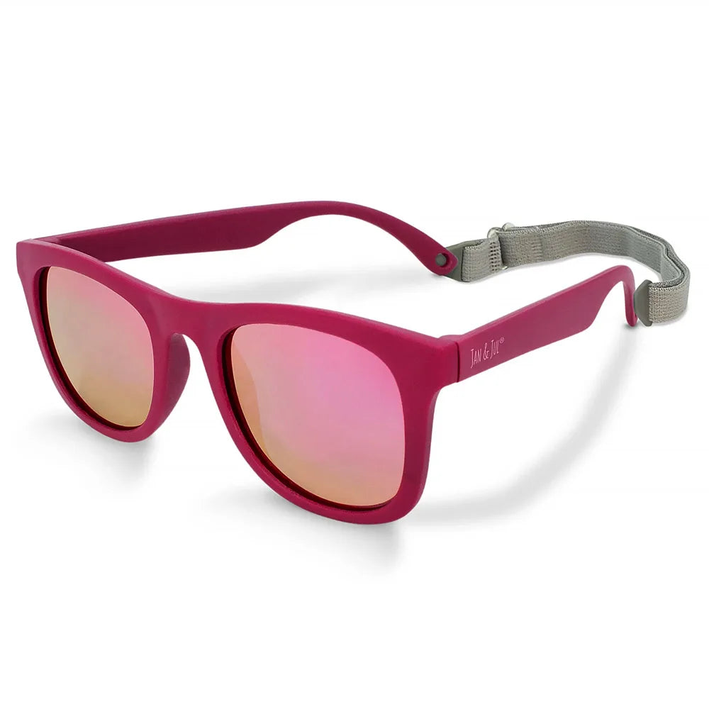 Jan + Jul Urban Xplorer Sunglasses - Polarized UV Protection - Orchid Aurora Gradient Lens - Stylish Outdoor & Driving Shades for Men & Women