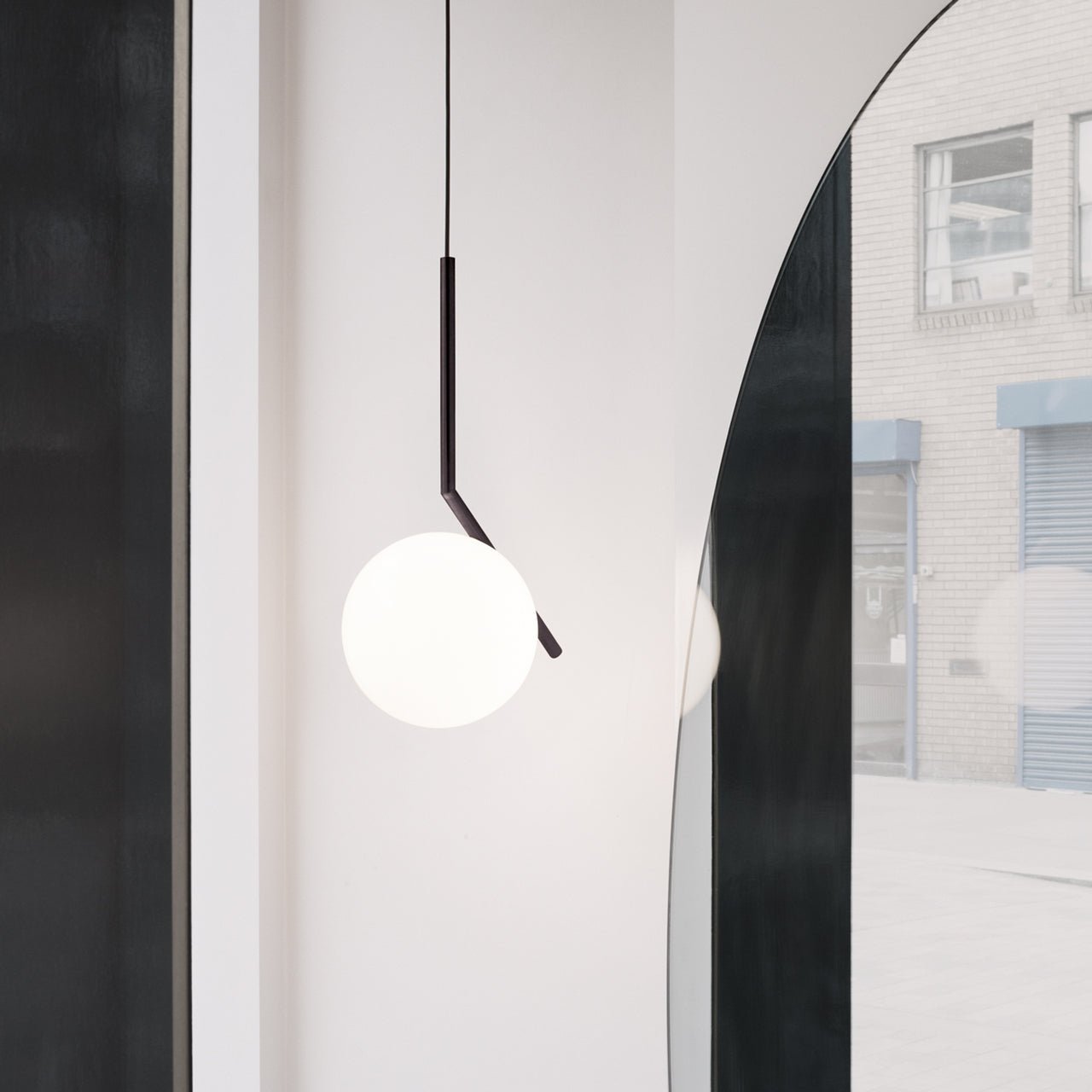 Modern Equilibrium Pendant Light - Adjustable Hanging Chandelier for Kitchen Island, Dining Room & Bedroom - Sleek Scandinavian Design with Dimmable LED Lighting