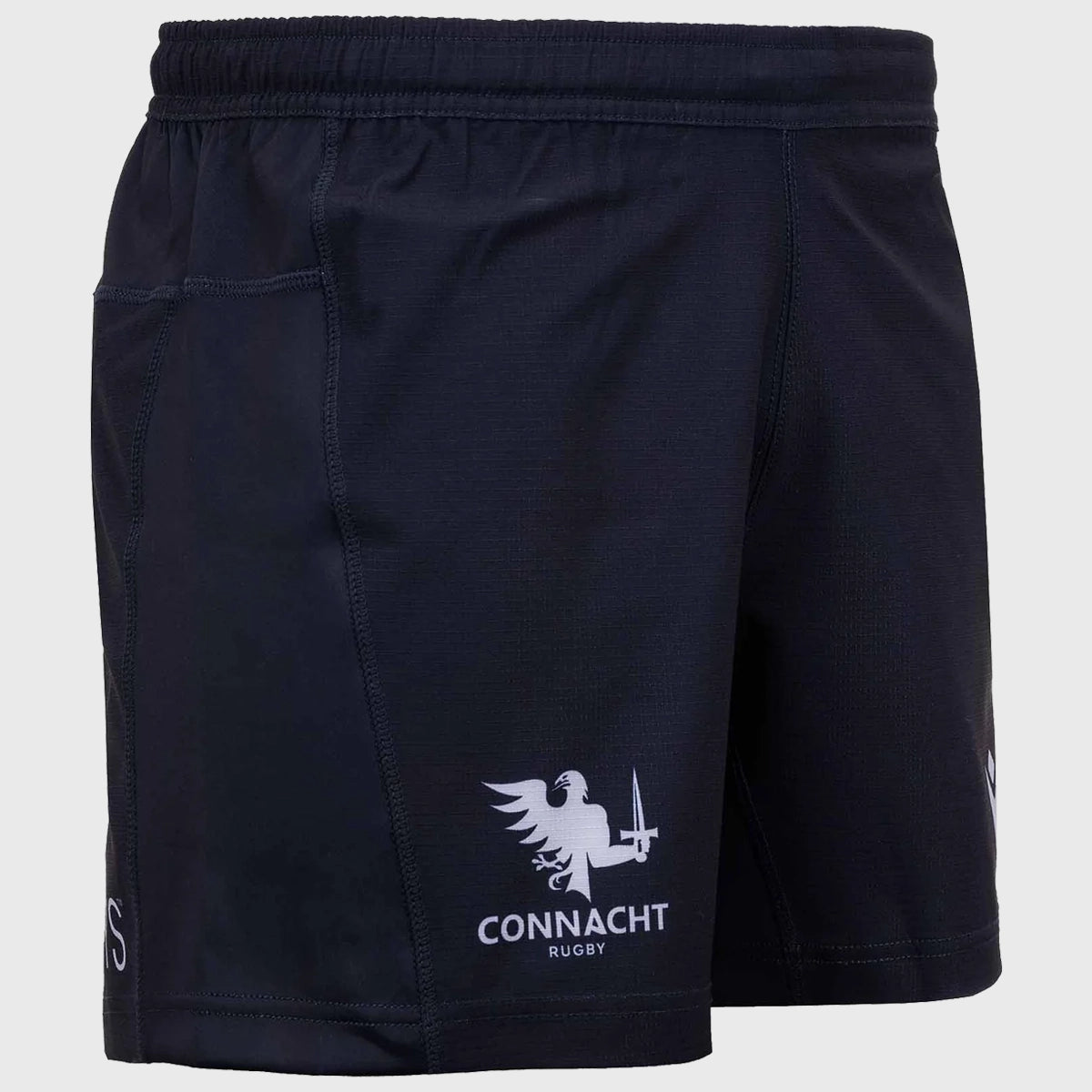 2024/25 Macron Connacht Away Rugby Shorts - Men's Breathable Performance Shorts for Rugby Training & Matches