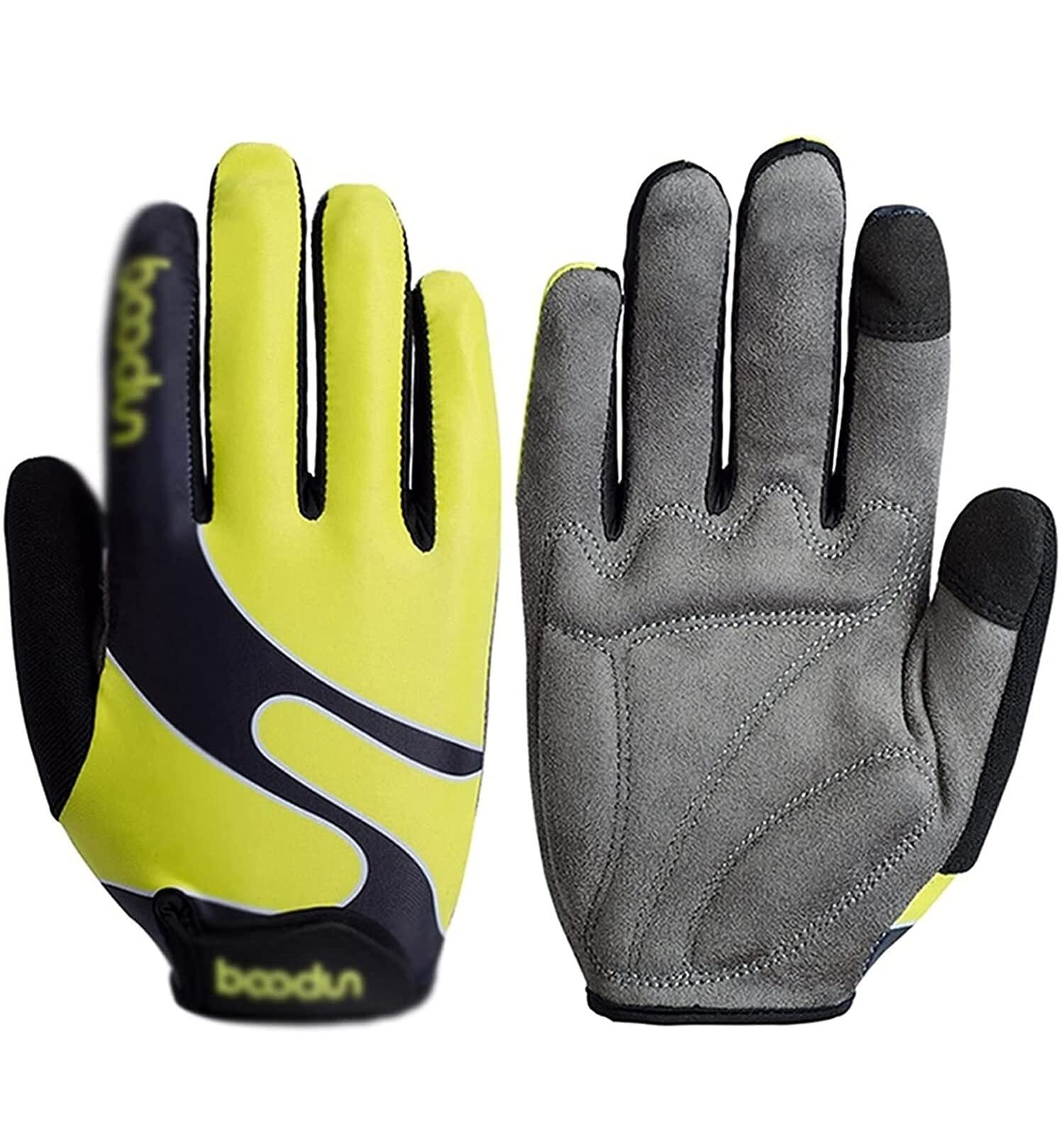 **Winter Cycling Gloves for Men & Women - Touchscreen, Waterproof, Windproof & Anti-Slip Bike Riding Gloves with Padding - Ideal for Cold Weather Commuting, Mountain Biking & Outdoor Workouts**