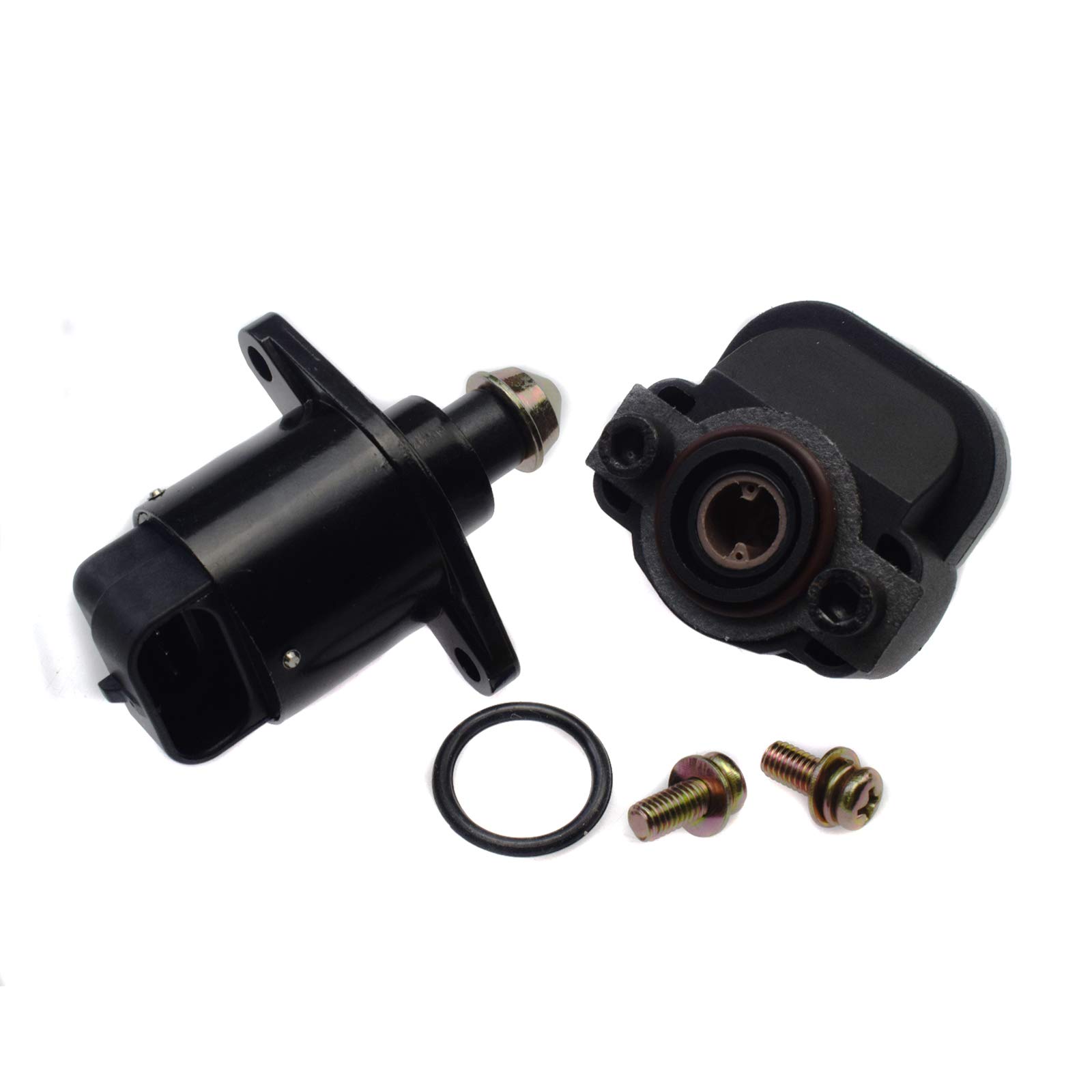 IAC Valve & Throttle Position Sensor Compatible with Dodge Dakota Durango Ram B150 W150 B150 Jeep Grand Cherokee 1994-2003 - Replaces 053030657AB 56027940 4882219AB - Improve Engine Performance & Fuel Efficiency