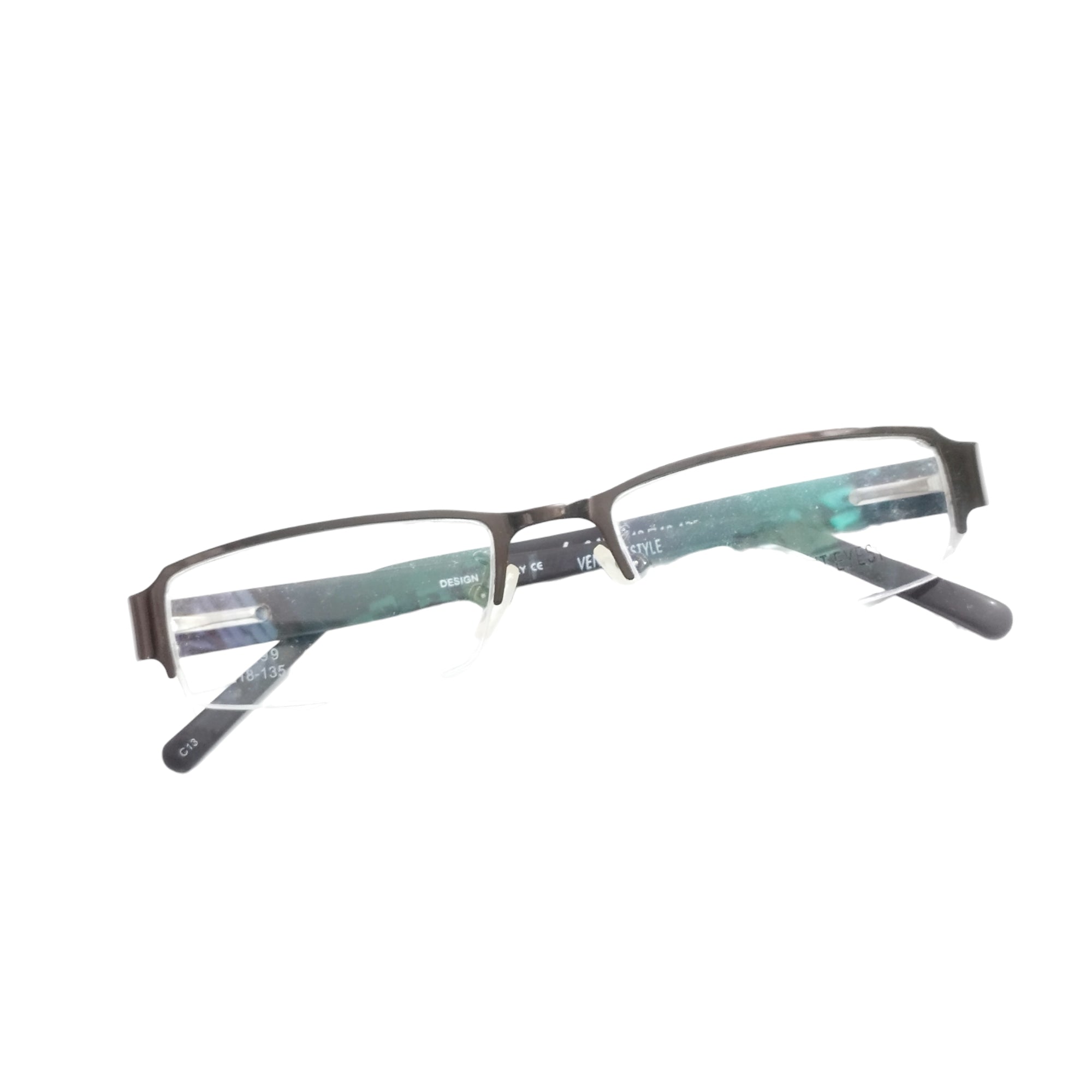 Rectangle Supra Spectacle Frame Glasses LA1899 - Stylish & Durable Eyewear for Men & Women | Perfect for Reading, Driving & Fashion Accessories