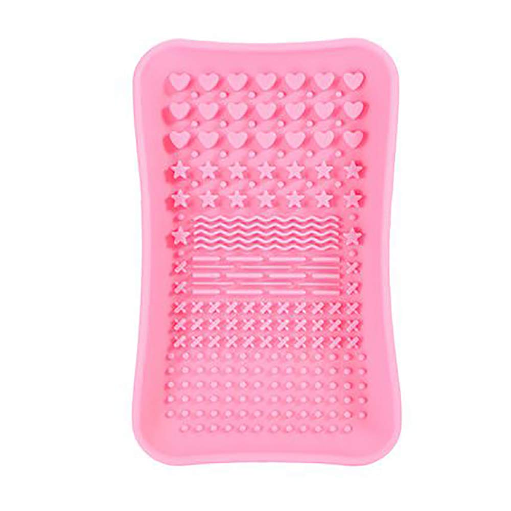 1 Piece Silicone Makeup Brush Set - Soft Silicone Foundation Brush & Scrub Pad for Flawless Makeup Application - Perfect for Liquid Foundation, Cream Blush & Exfoliating Skin Care Routine