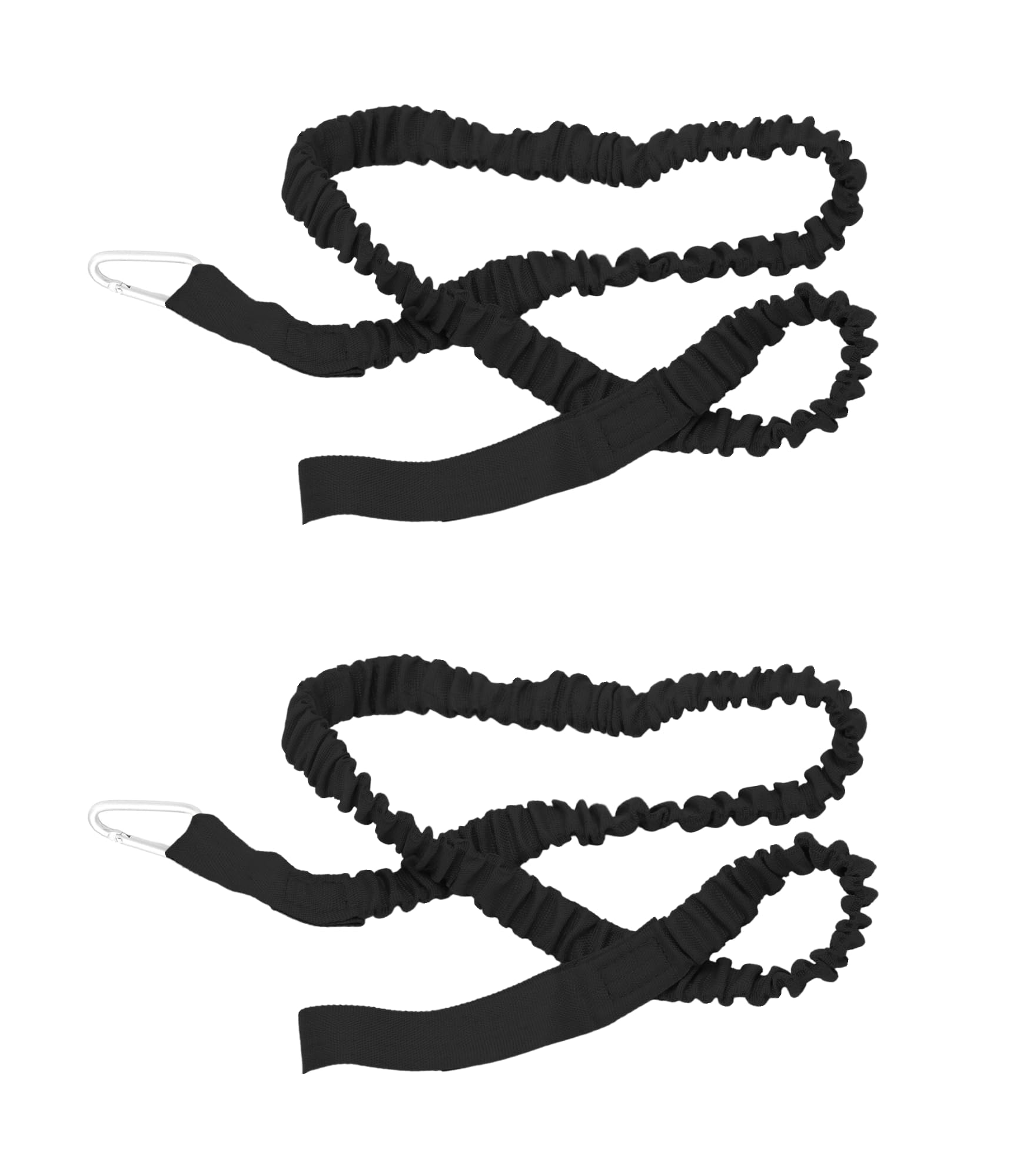 55 Inch (140cm) Stretchable Kayak Paddle Leash - Coiled Lanyard for Kayak & SUP Paddles - Durable Paddle Holder & Rod Leash - Perfect for Fishing, Whitewater Rafting and Water Sports Accessories