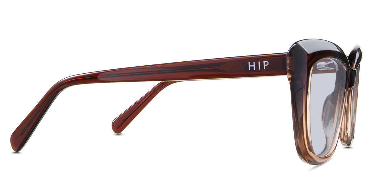 LESA Women's Prescription Tinted Glasses - Stylish & UV Protection for Reading, Driving & Outdoor Activities