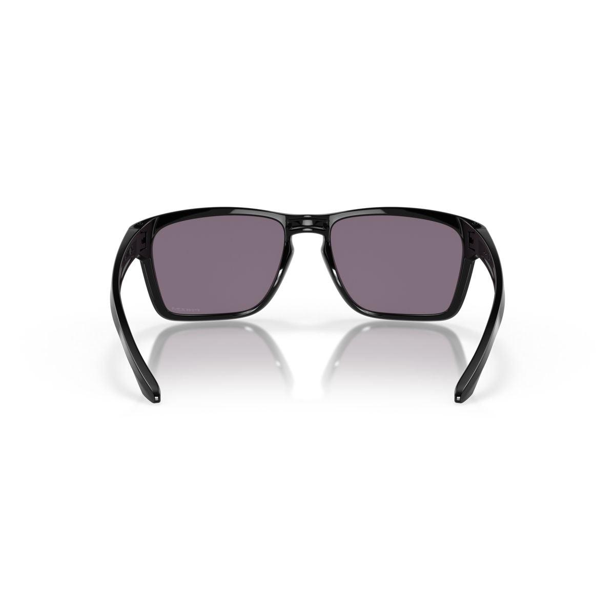 Oakley Sylas Sunglasses - Low Bridge Fit, Polished Black Frame with Prizm Grey Lenses (0OO9448F 944801) - Perfect for Running, Cycling & Outdoor Sports