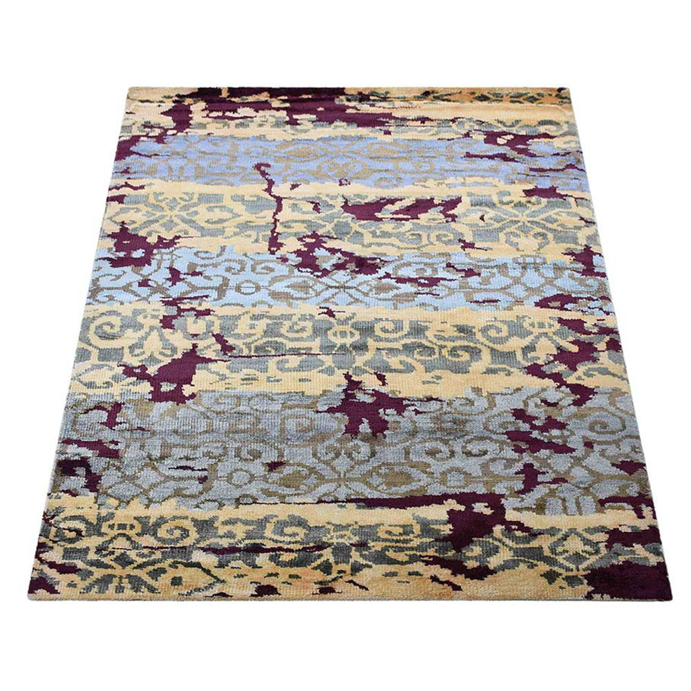 Handmade Oriental Hand Knotted Wool Rug - Traditional Persian Design for Living Room, Bedroom & Home Decor