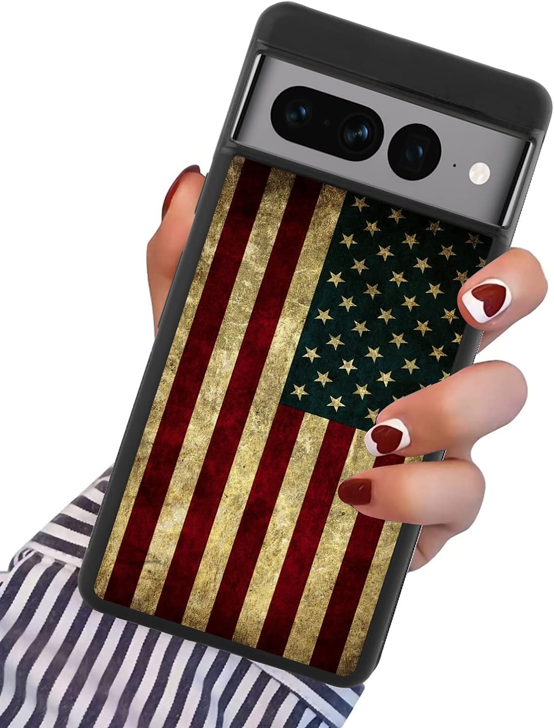 Google Pixel 7 Pro Case - Black Leopard Cheetah Print Protective Phone Cover | Cute & Stylish Design for Women | Perfect for Daily Use, Travel & Outdoor Activities