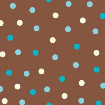Aqua Dots Beverage Napkins - 16 Pack | Premium Absorbent Cocktail Napkins for Parties, Weddings & Home Decor