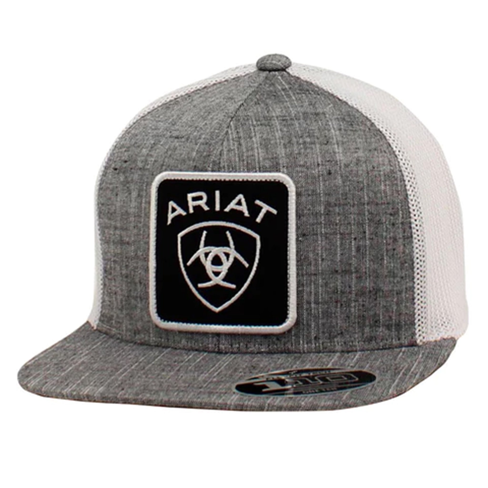 Ariat Large Patch Cap - Adjustable Baseball Hat for Men & Women - Comfortable Cotton Twill Cap for Outdoor, Hiking, and Casual Wear