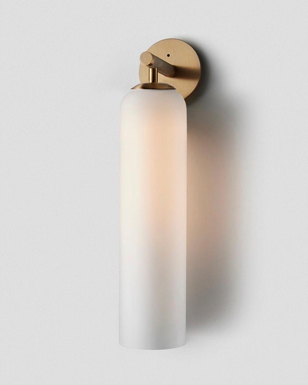 Handmade Art Glass Wall Sconce - Elegant Lighting Fixture for Living Room, Bedroom & Hallway Decor