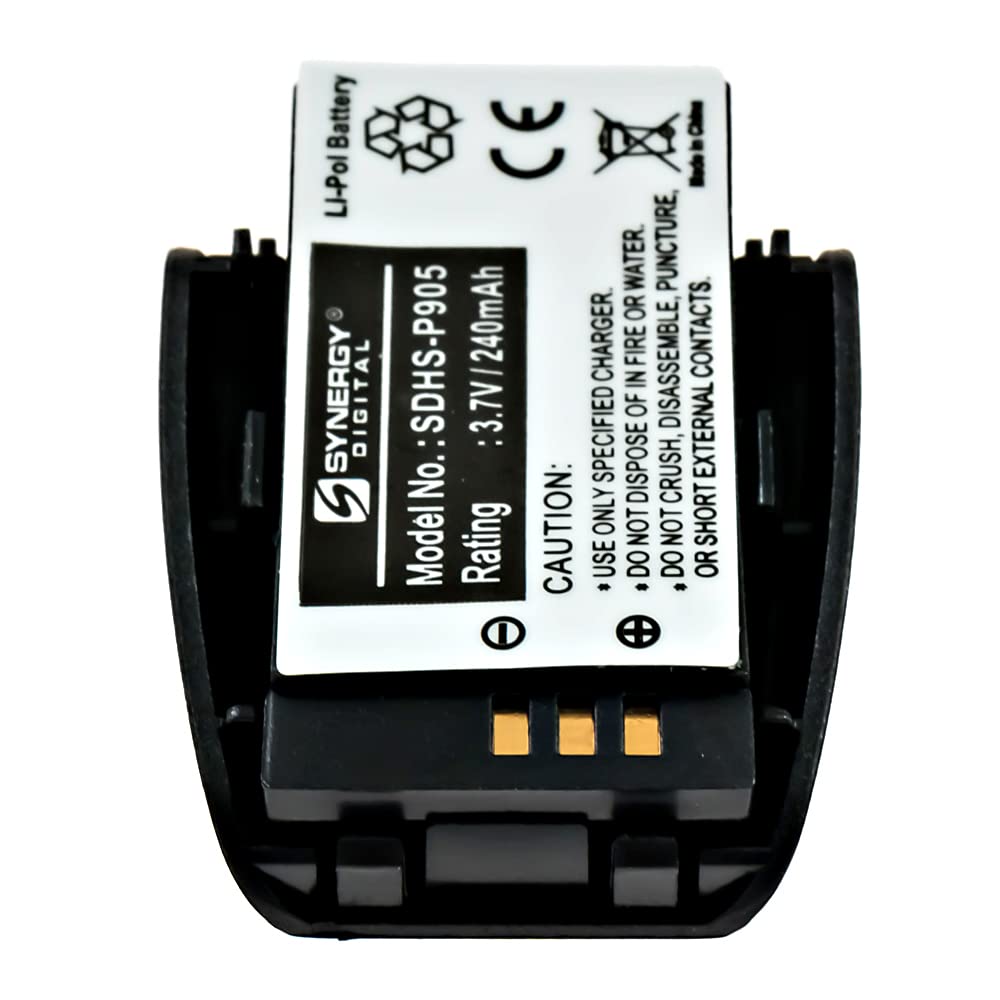 Synergy Digital Replacement Battery for AT&T TL7910 Cordless Phone - 3.7V 240mAh Li-Polymer High Capacity Battery - Perfect for Home & Office Cordless Phones