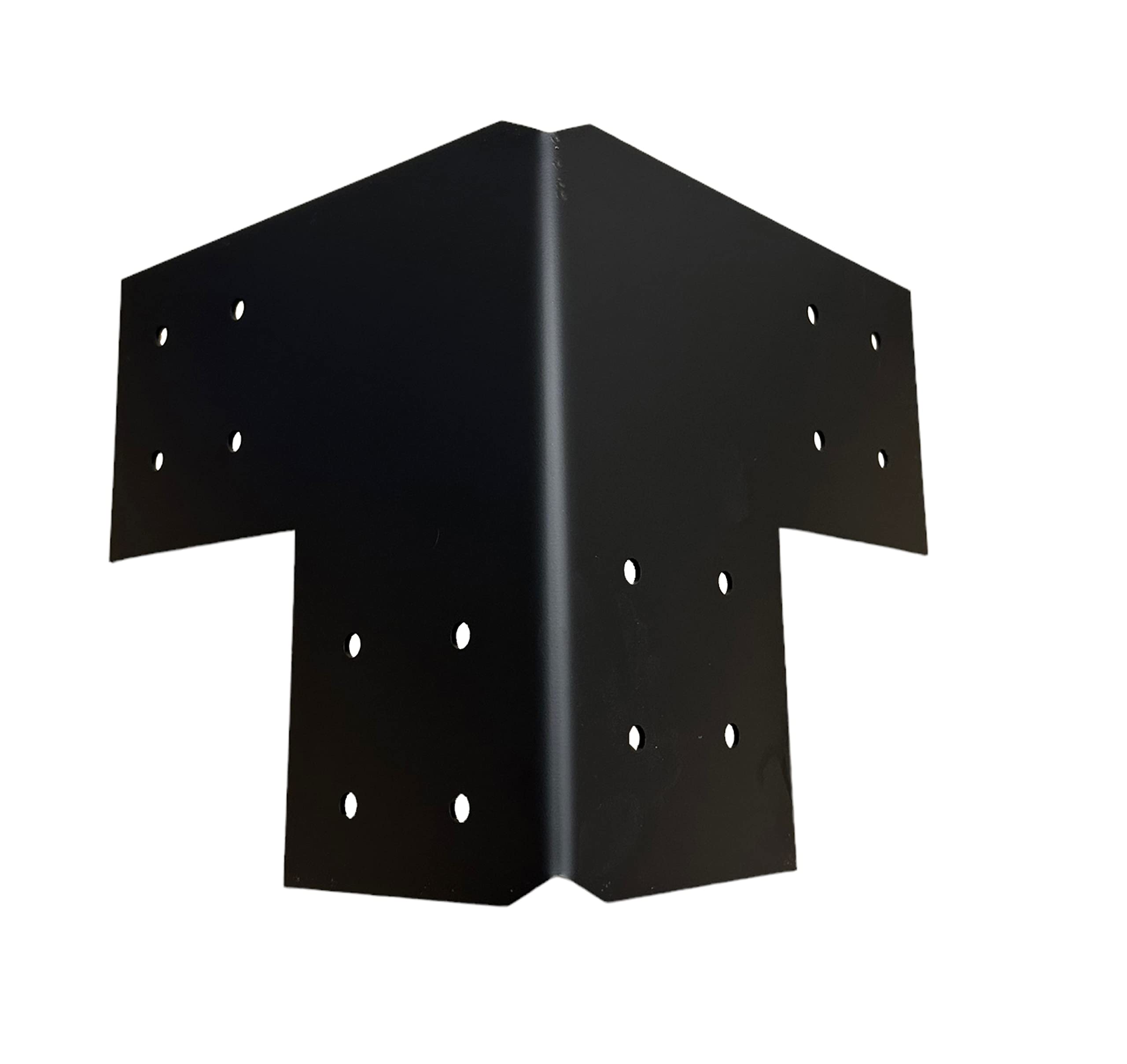 8x8 Structural Corner Bracket for 8 Inch Post - Heavy Duty Pergola Support Bracket - Outdoor Wooden Beam Connector for Deck, Gazebo & Fence Projects