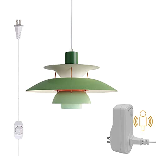 Green W/PIR Motion Sensor Socket