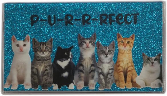 Cat Kitten Teal