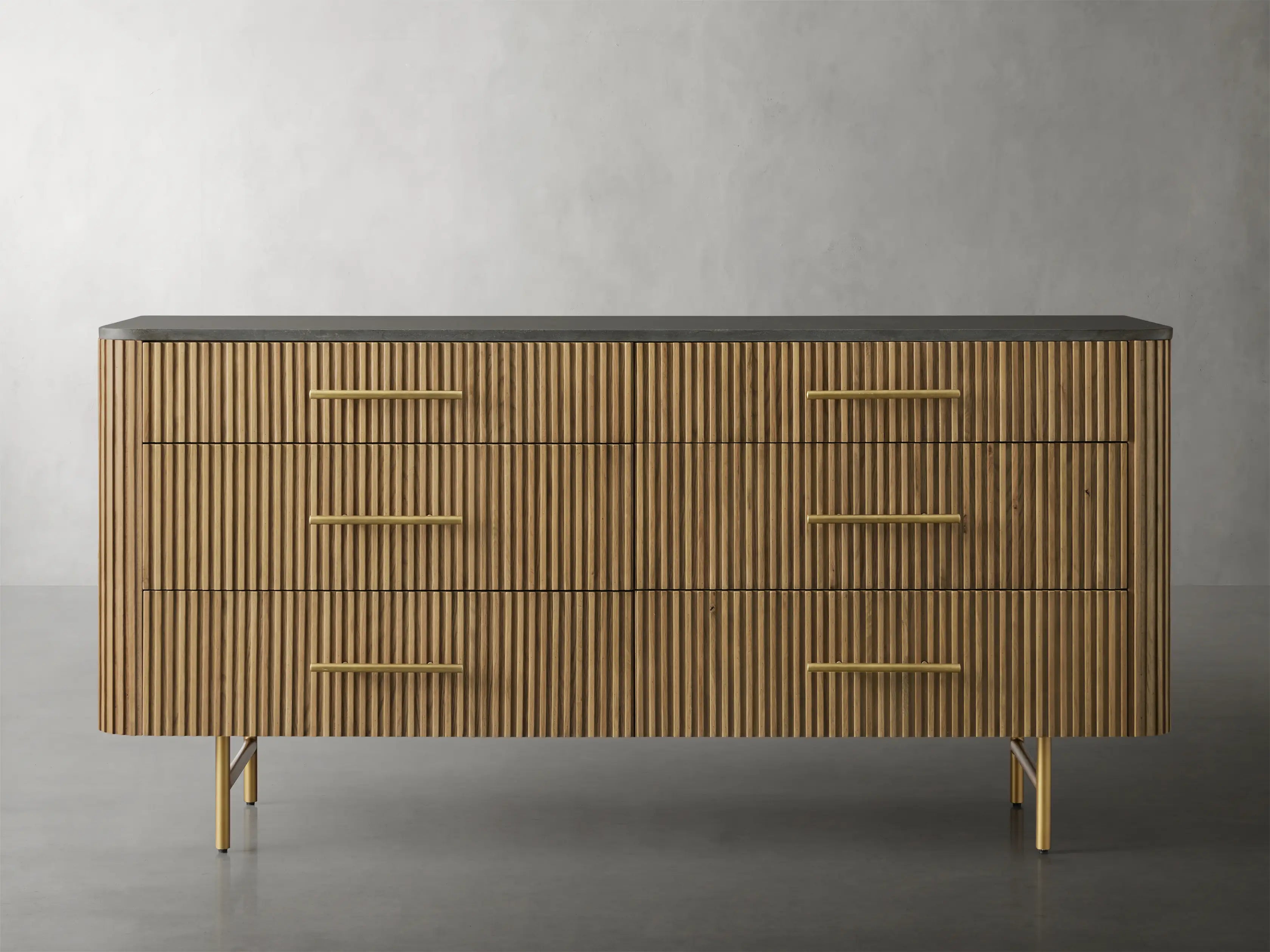Fimley 6-Drawer Dresser - Modern Wooden Chest of Drawers for Bedroom Storage & Organization | Perfect for Clothes, Linens & Accessories