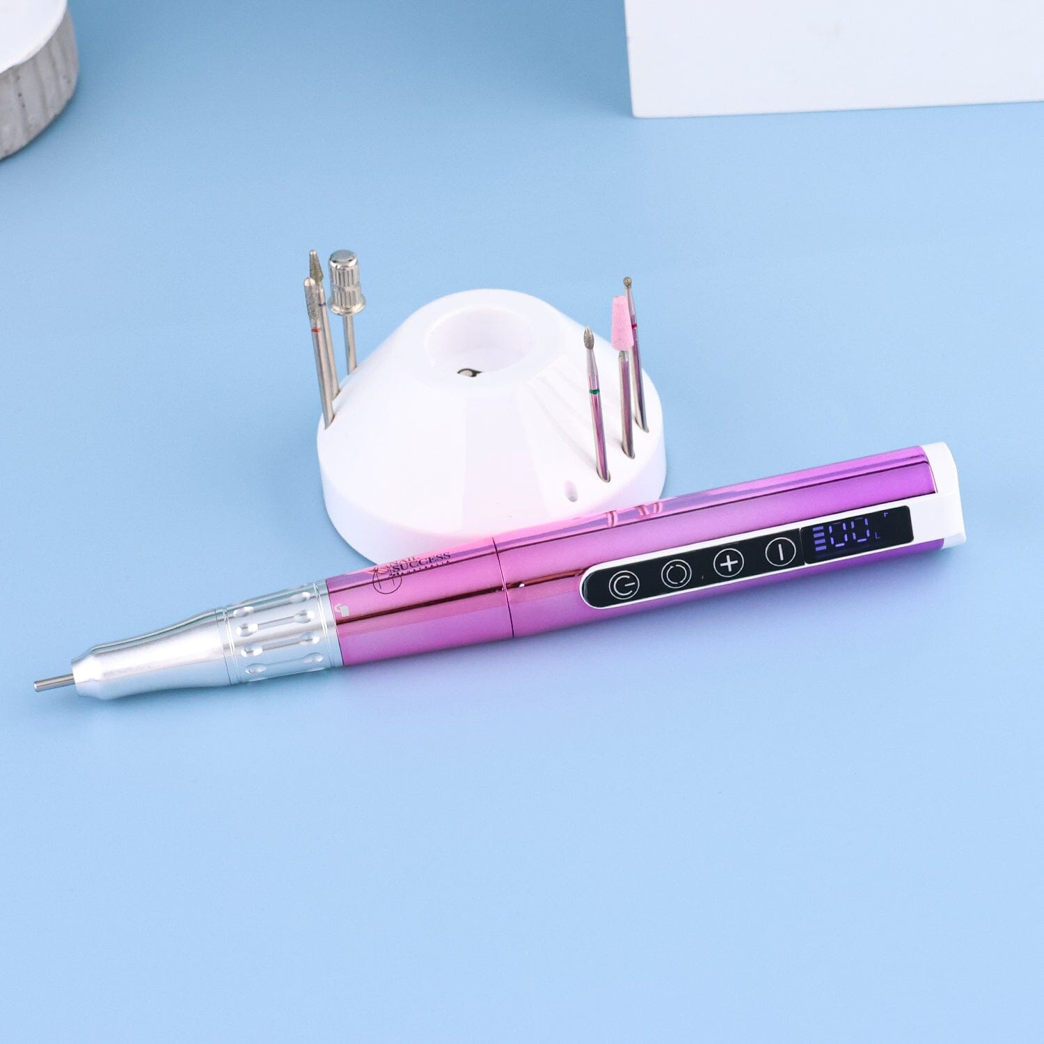 Professional Electric Nail File Pen - Cordless Rechargeable Manicure Tool for Salon & Home Nail Care - Perfect for Gel, Acrylic & Natural Nails