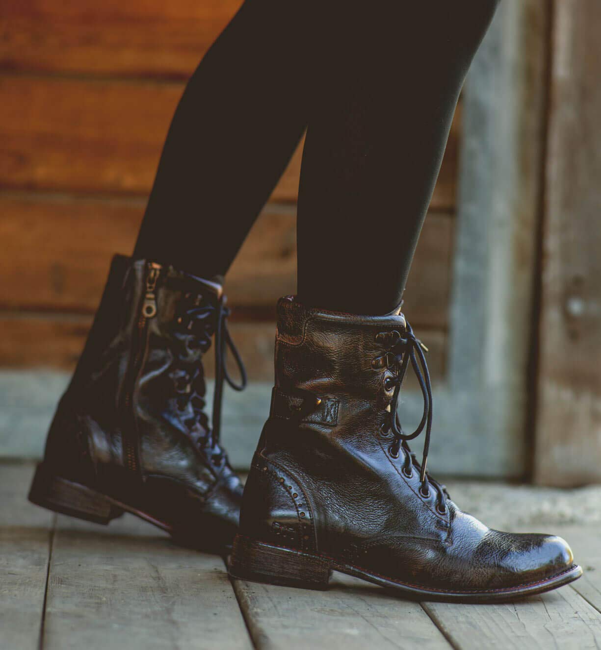 Bed|Stu Anne Women's Leather Boots – Stylish Ankle Boots for Fall & Winter | Perfect for Casual Outfits, Work & Date Nights