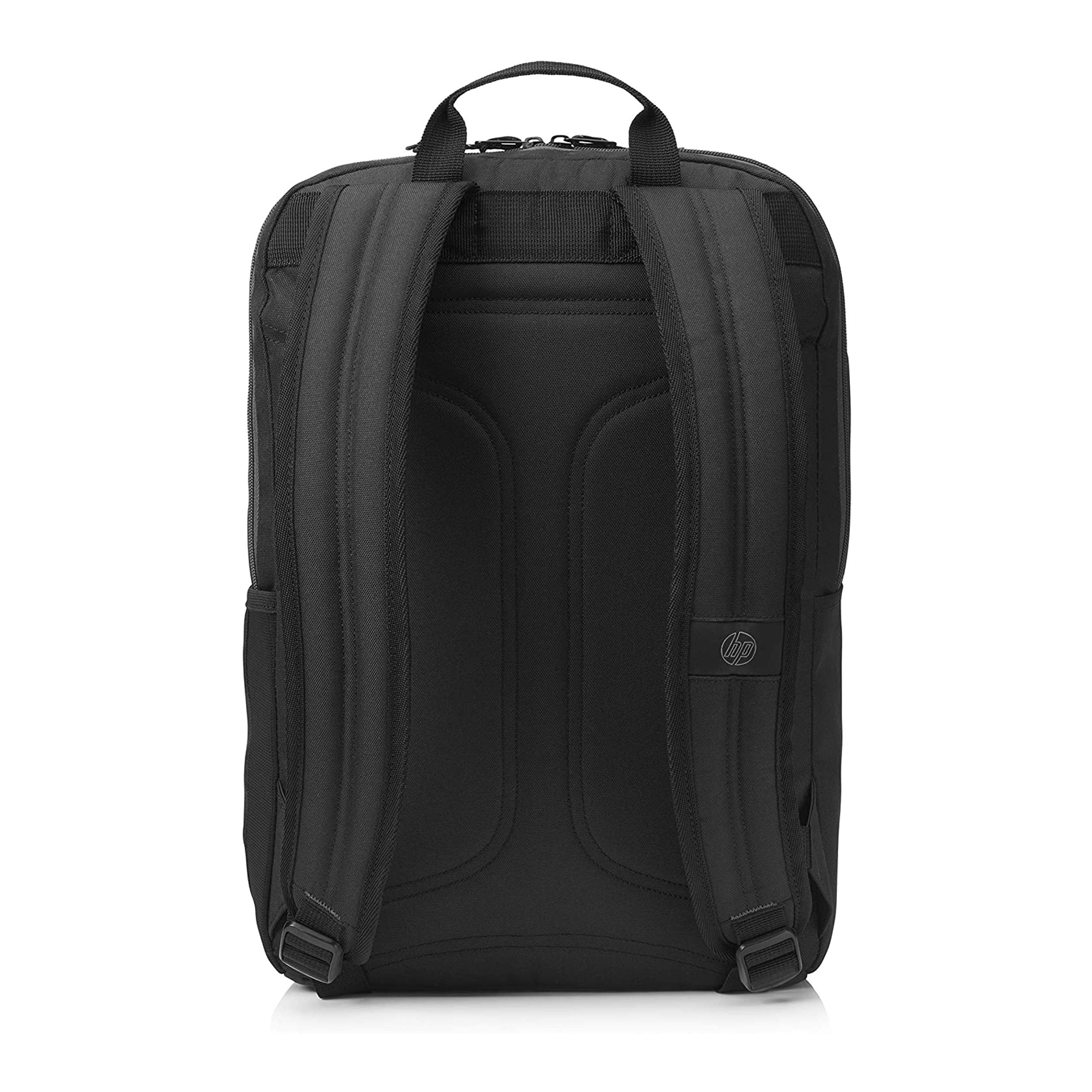 HP Commuter Backpack for Work & Travel - Includes Bluetooth Headset, Wireless Mouse, Gel Mouse Pad, 16oz Insulated Water Bottle & Umbrella in a Bottle | Perfect for Business Professionals, Students & Daily Commuters