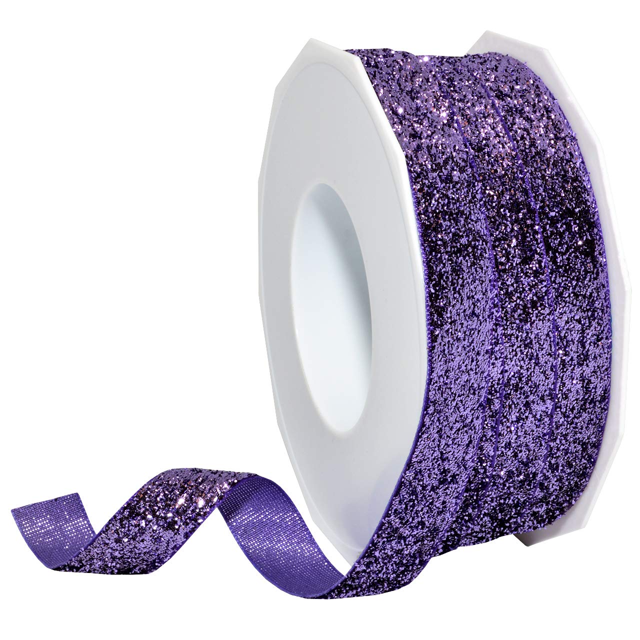 Morex 5/8 Inch x 25 Yards Purple Grosgrain Ribbon (98703/25-610) - Perfect for Gift Wrapping, Crafts, and DIY Projects