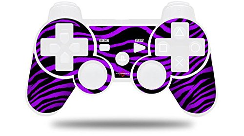 PS3 Controller Skin - Purple Zebra Decal for Sony PS3 (Gaming Protection)
