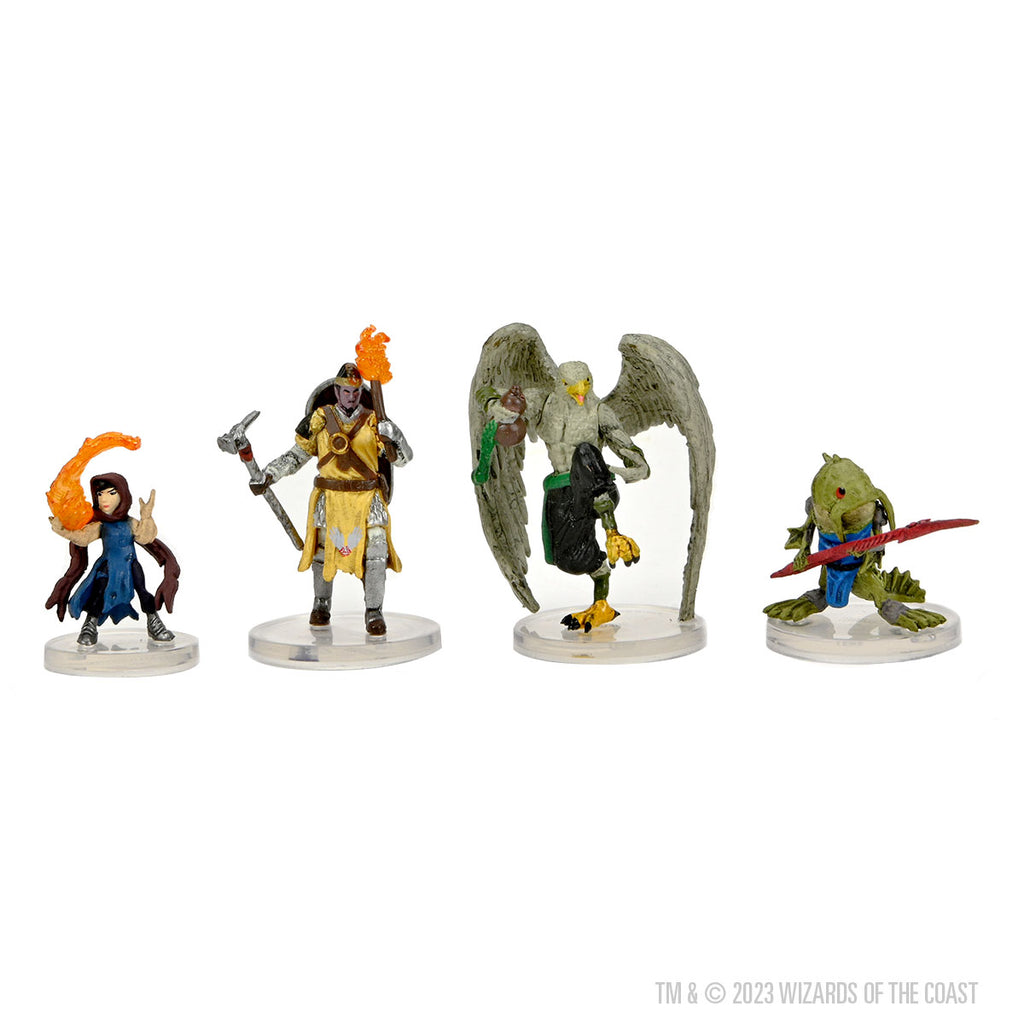 Dungeons & Dragons Onslaught: Harpers 1 Expansion Set - Miniature Figures for Tabletop RPG Gaming - Perfect for D&D Campaigns & Fantasy Battles
