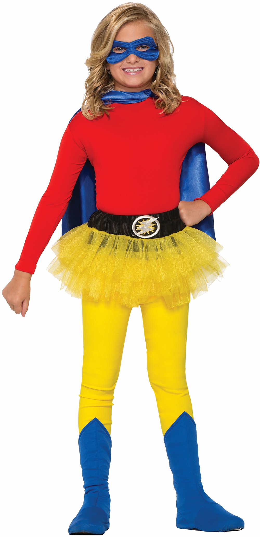 Kids Superhero Costume Shirt - Red Superhero T-Shirt for Boys & Girls | Perfect for Halloween, Cosplay & Dress-Up Parties